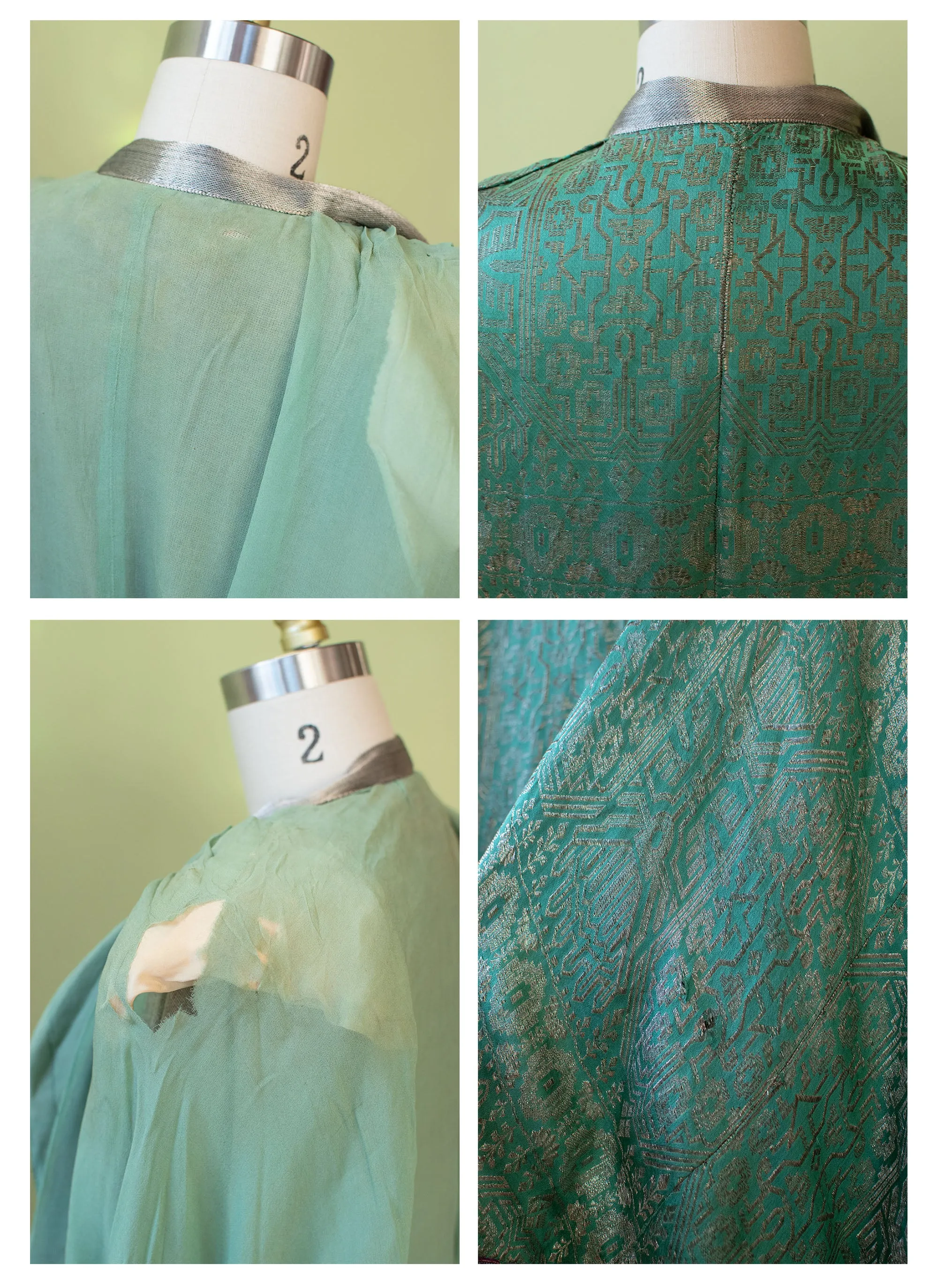 1920s Lame Cape