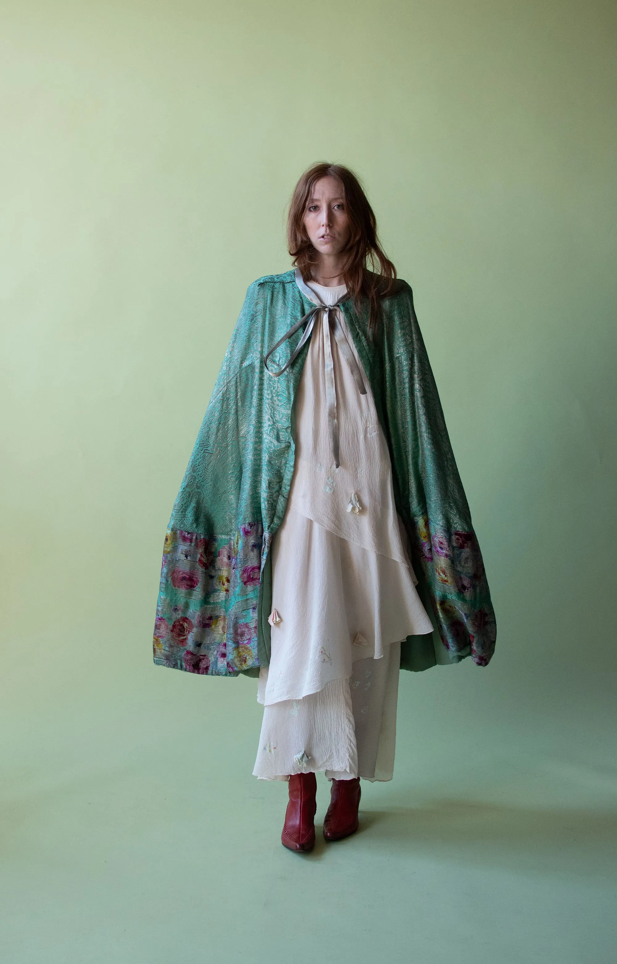 1920s Lame Cape