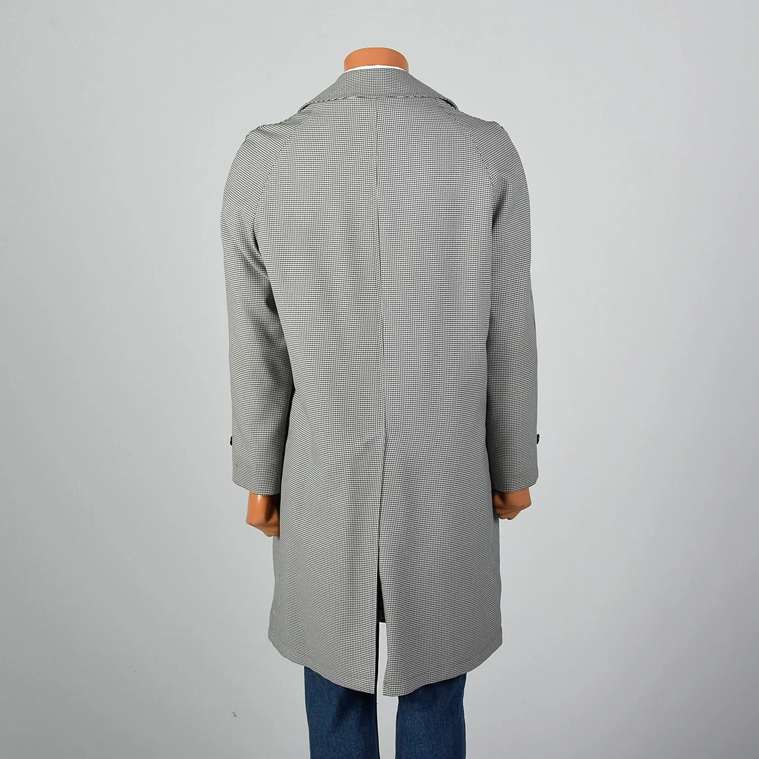 1970s Gray Year Round Overcoat