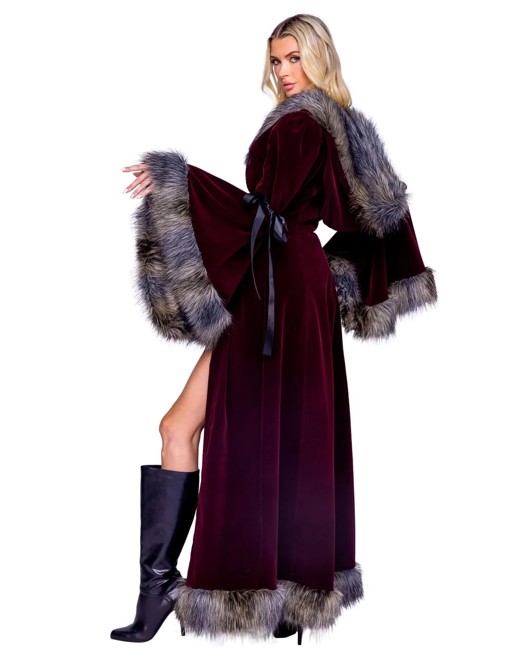 2 Pc Deluxe Red Riding Hood Halloween Cosplay Costume