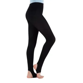 2 x Bonds Womens Stirrup Tights 100 Denier Black Pantyhose Stockings