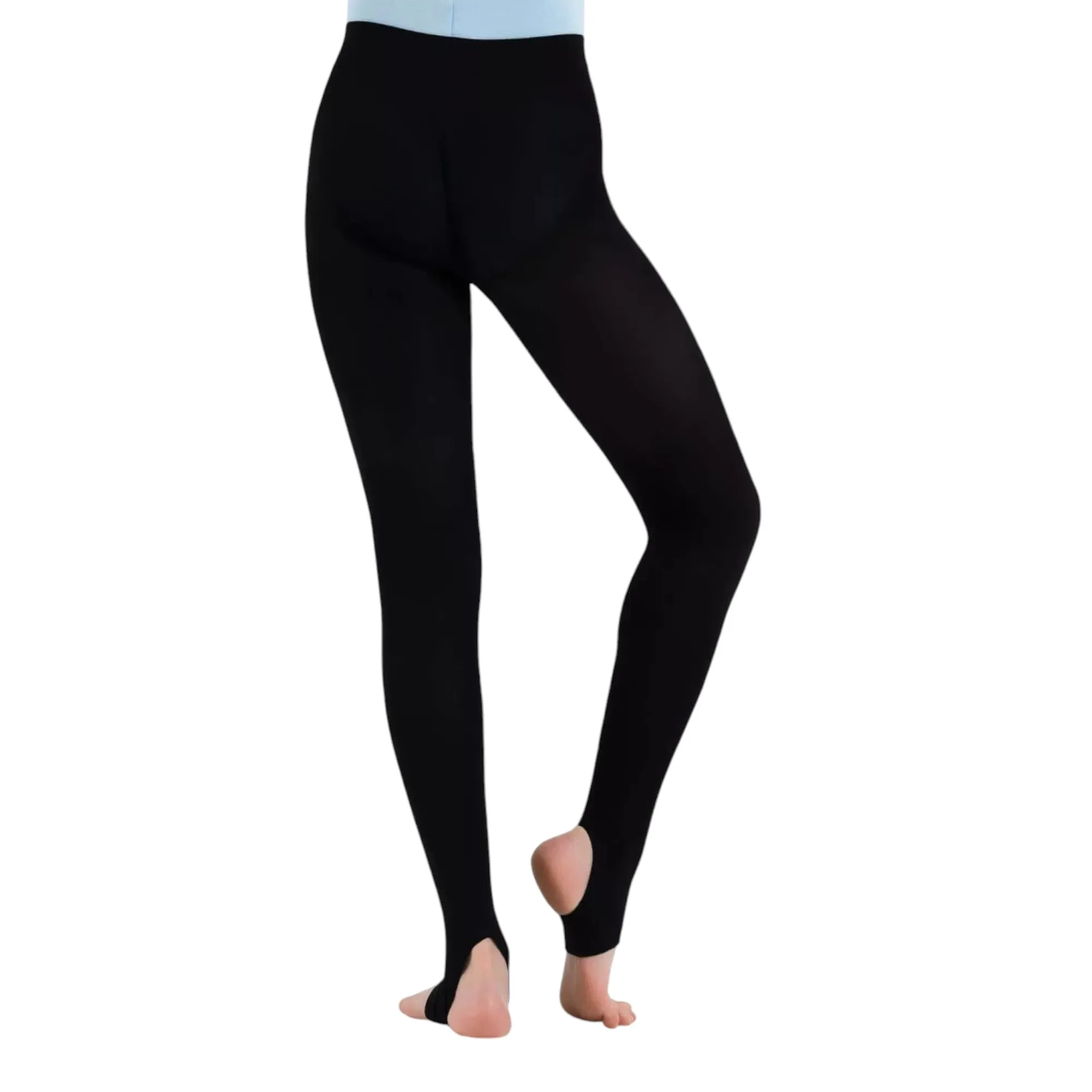 2 x Bonds Womens Stirrup Tights 100 Denier Black Pantyhose Stockings