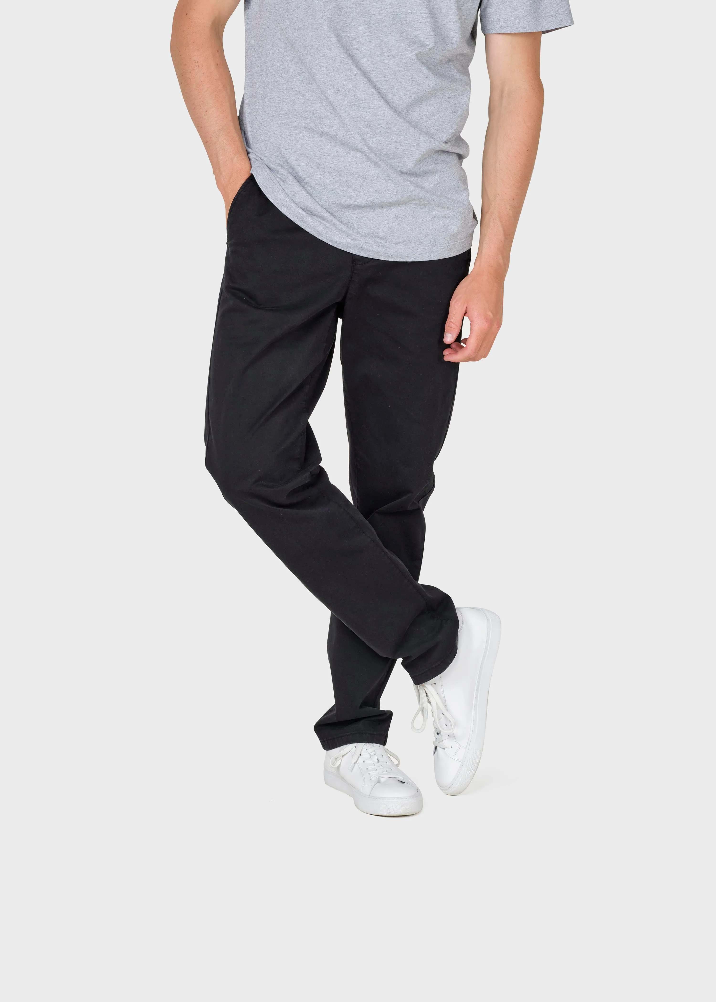 Allan twill pants - Black