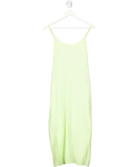 & Other Stories Green Paris Atelier Slip Midi Dress UK 10