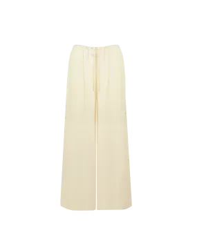 ANDIE SATIN PANT BUTTER