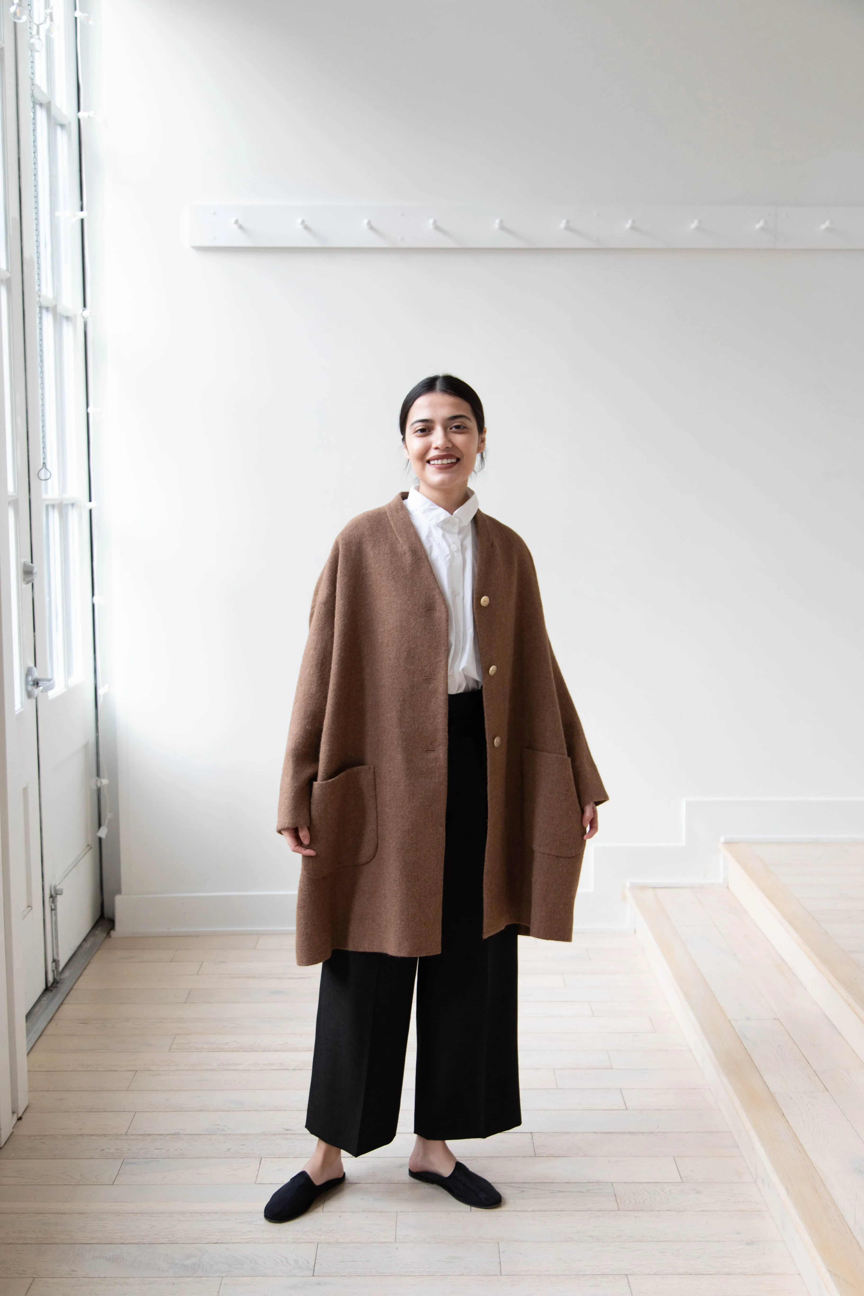Arts & Science Robe Jacket in Alpaca