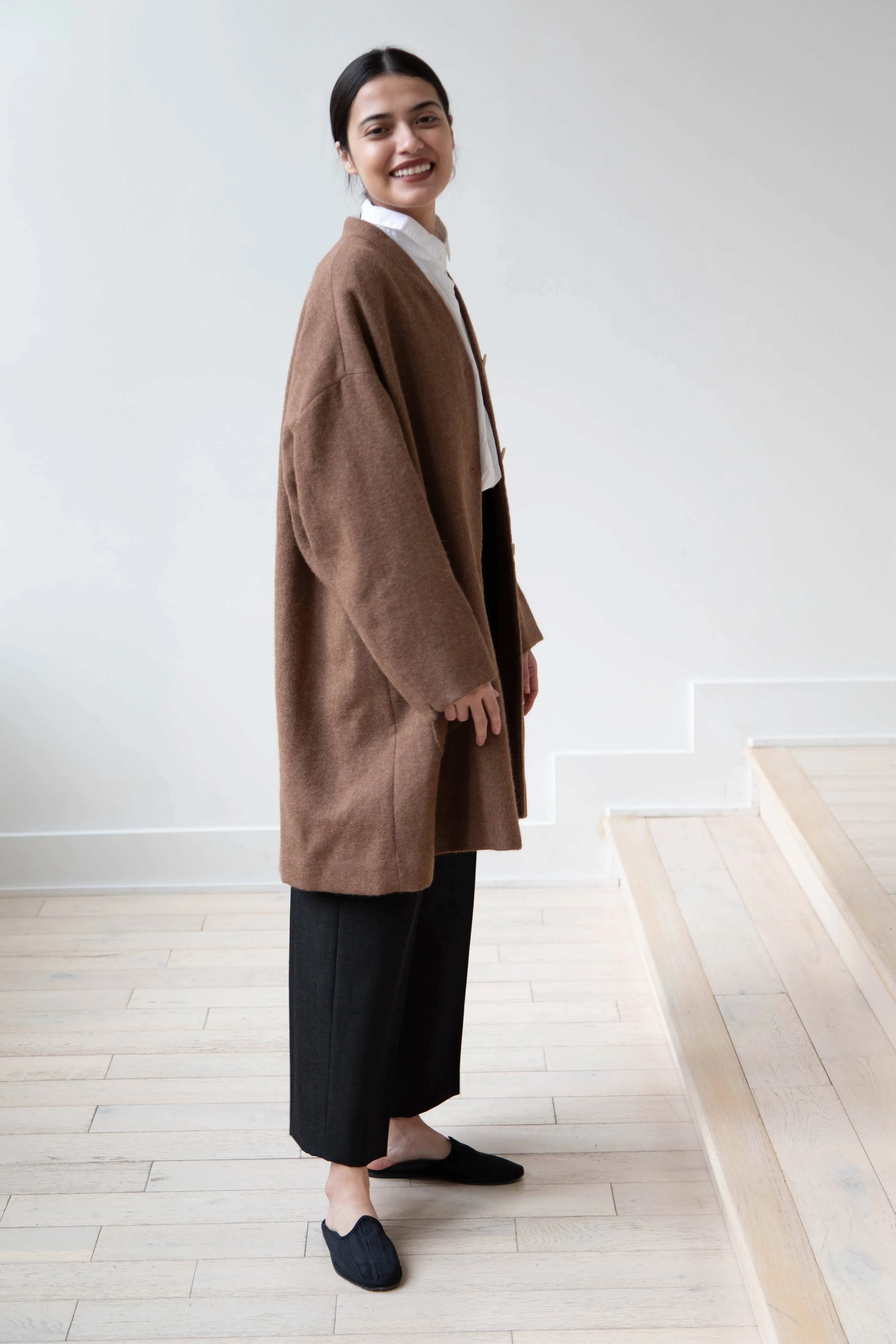 Arts & Science Robe Jacket in Alpaca