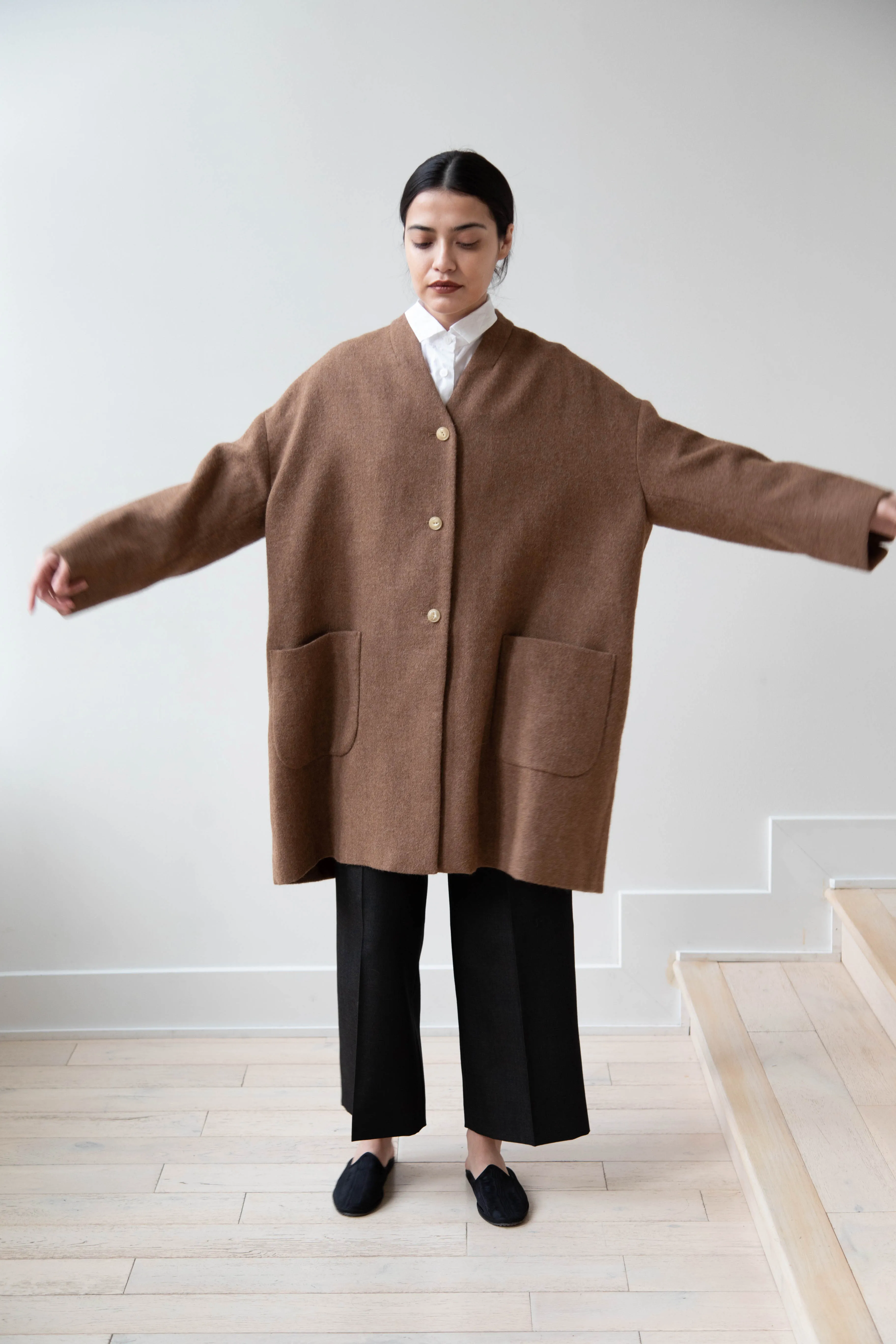 Arts & Science Robe Jacket in Alpaca