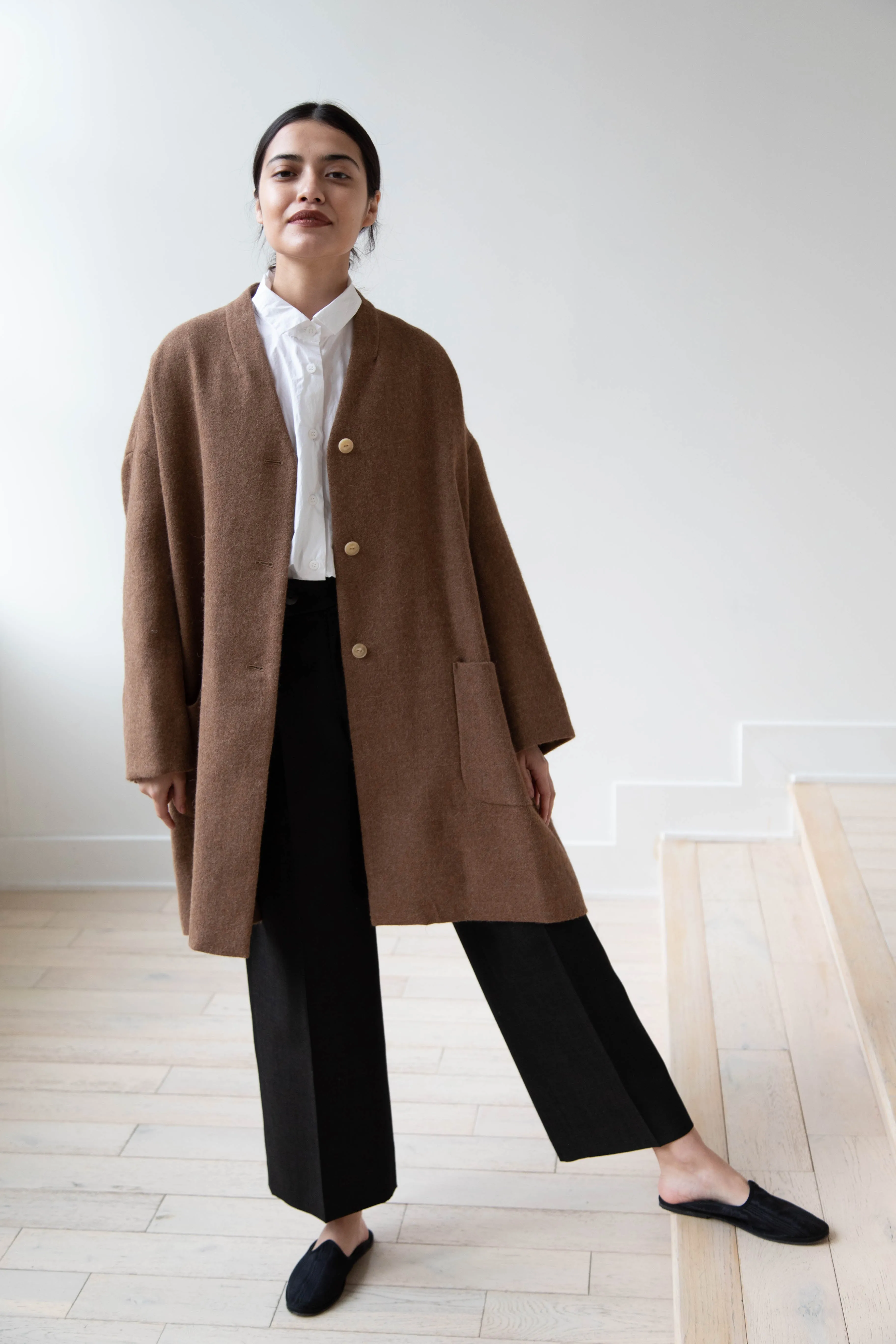 Arts & Science Robe Jacket in Alpaca