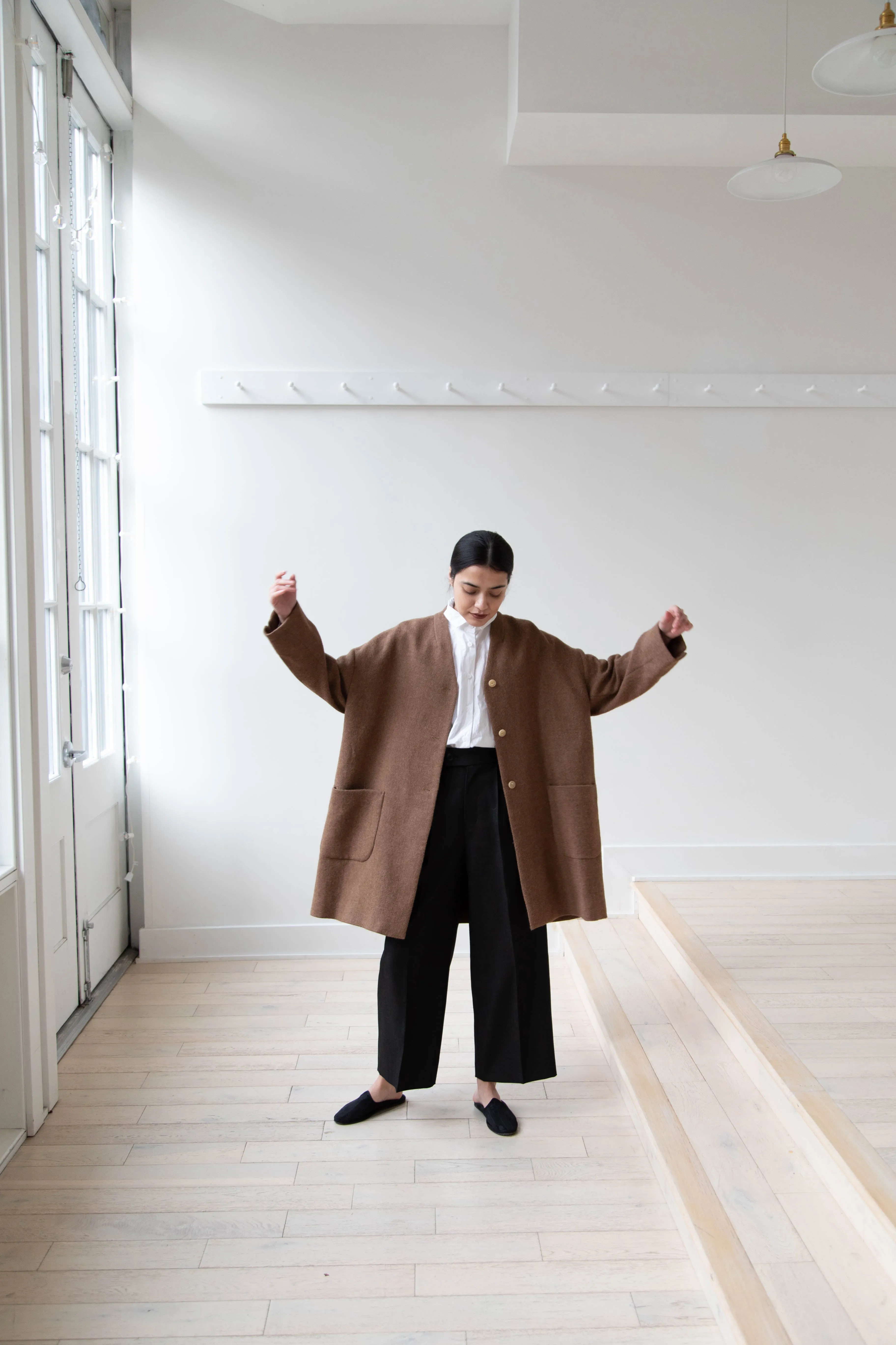 Arts & Science Robe Jacket in Alpaca