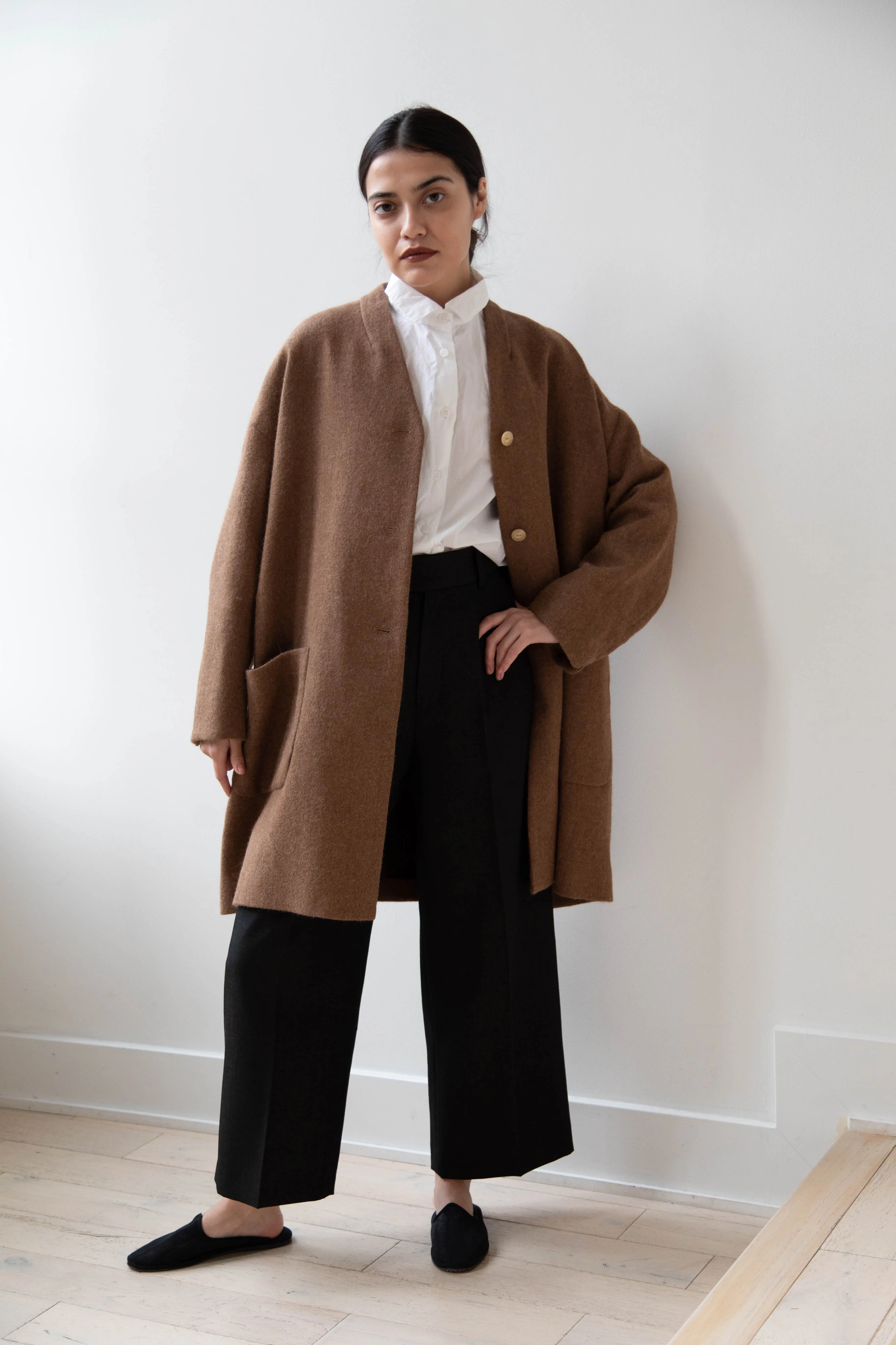 Arts & Science Robe Jacket in Alpaca