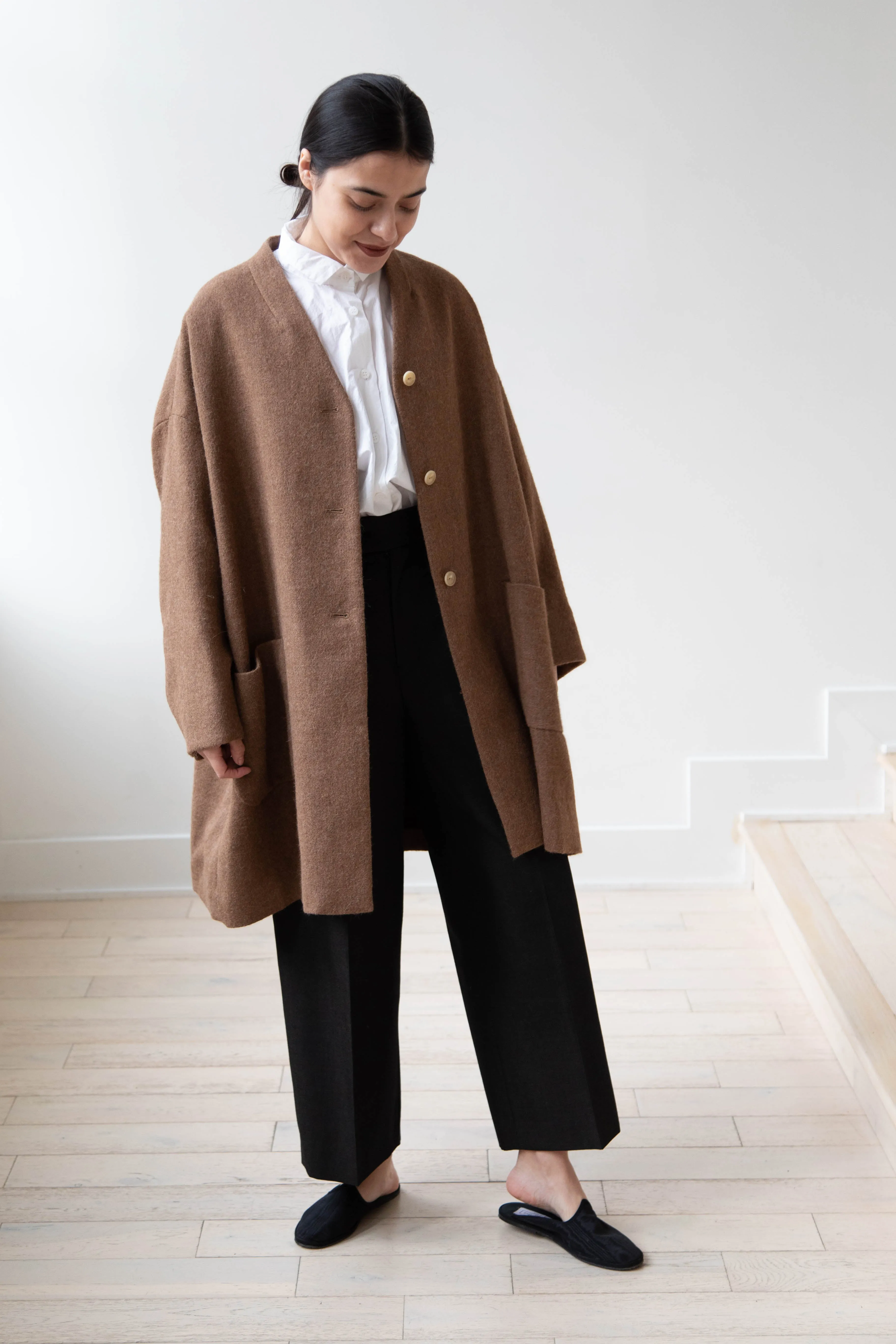 Arts & Science Robe Jacket in Alpaca