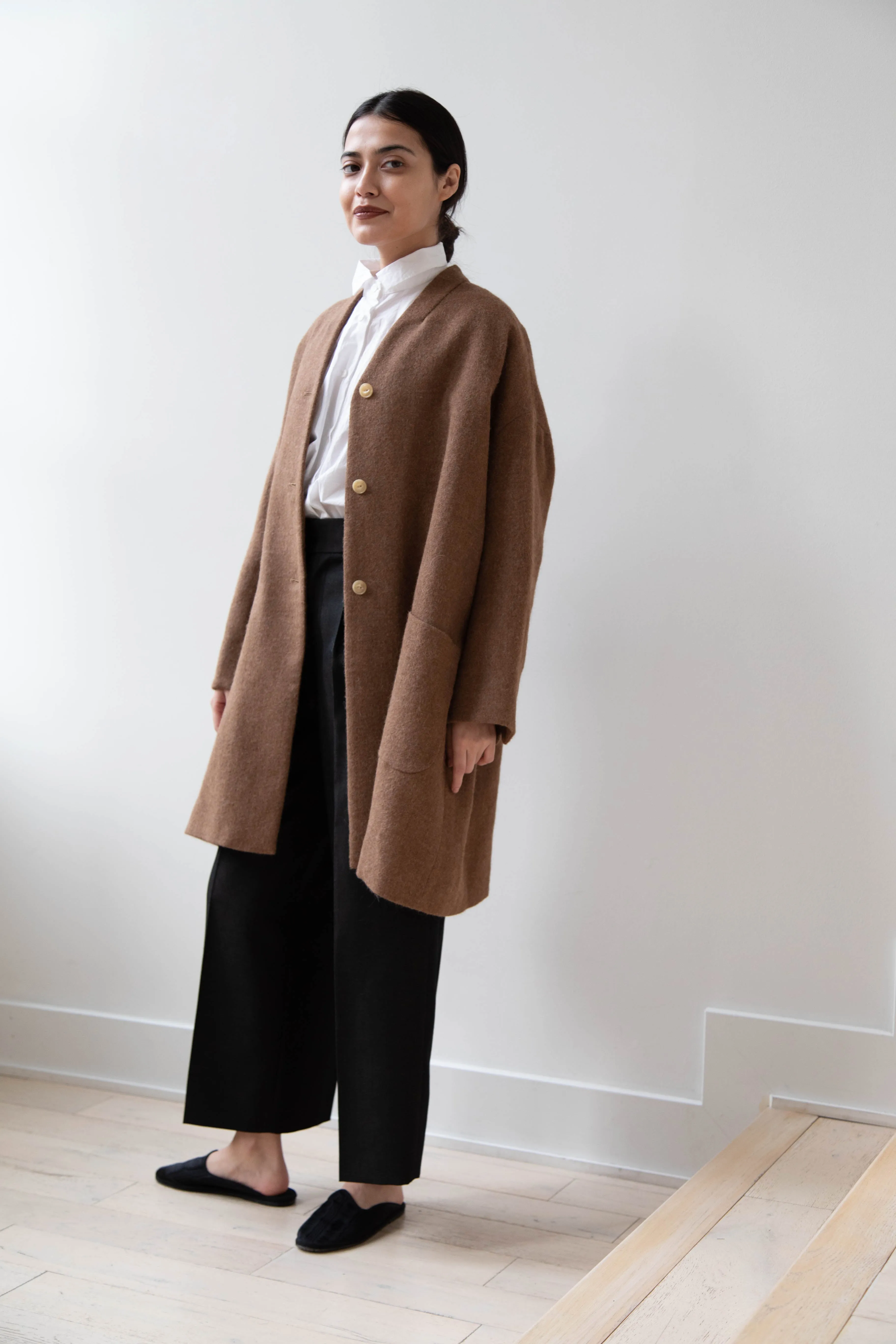 Arts & Science Robe Jacket in Alpaca
