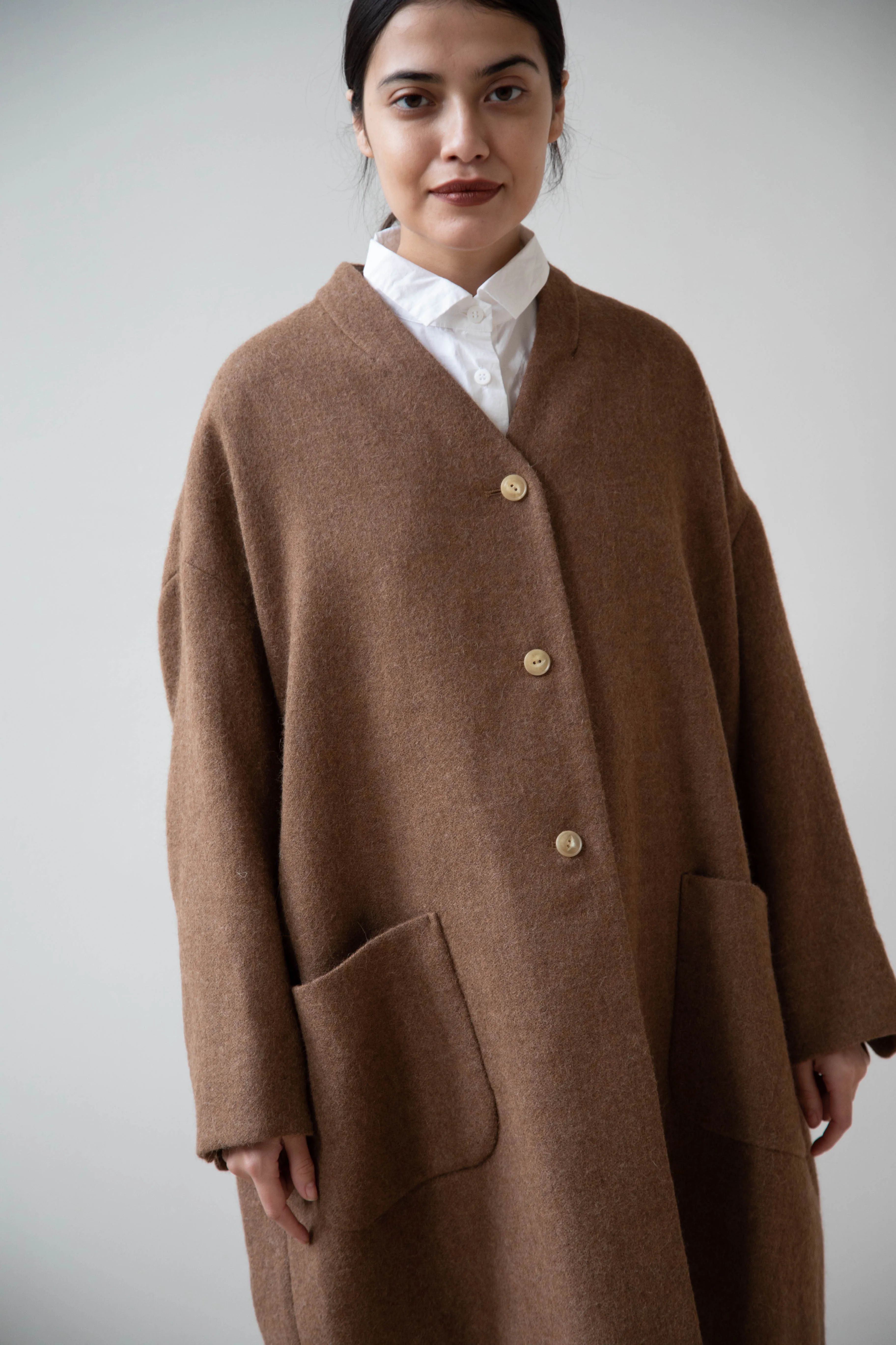 Arts & Science Robe Jacket in Alpaca