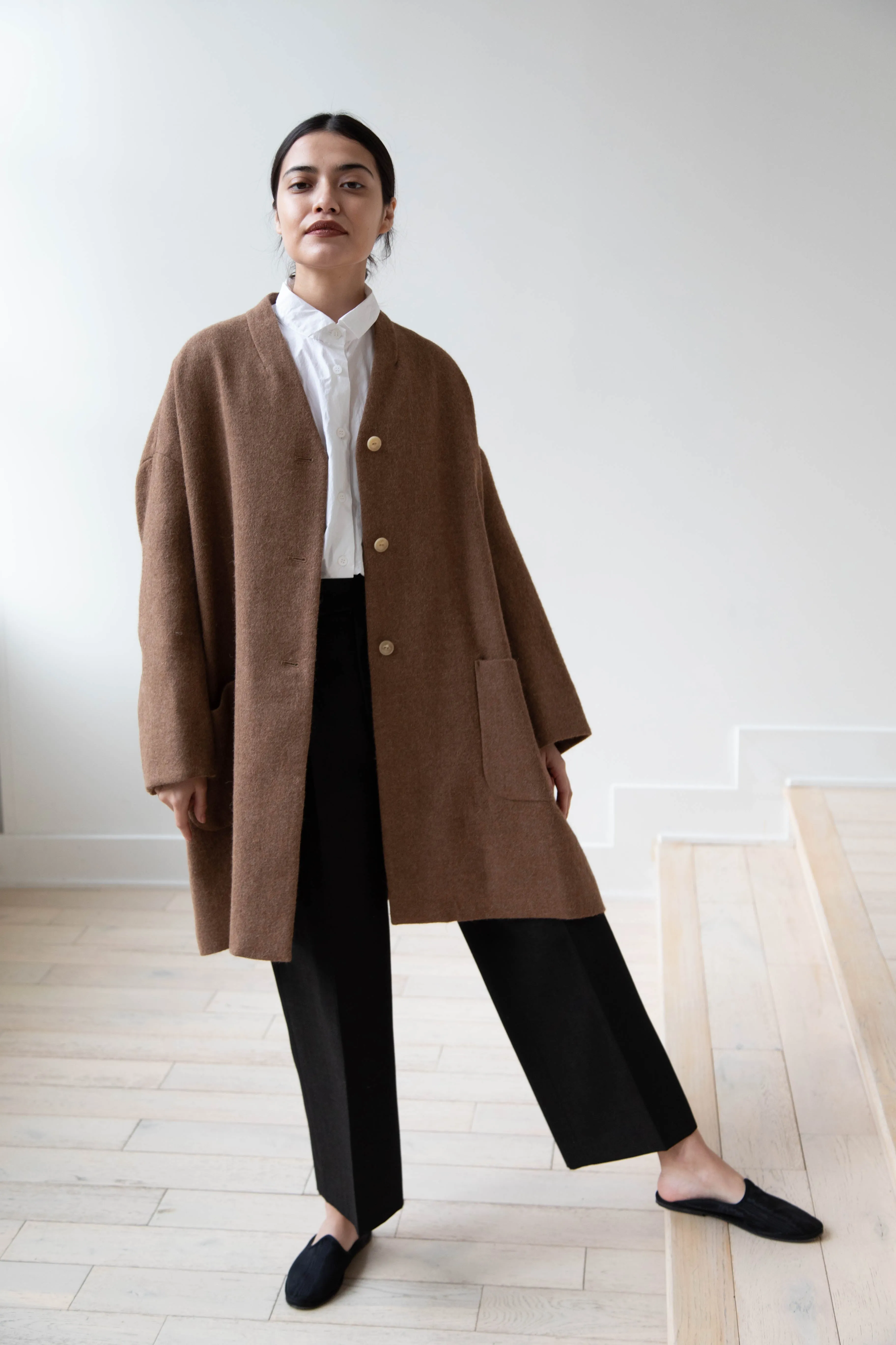 Arts & Science Robe Jacket in Alpaca