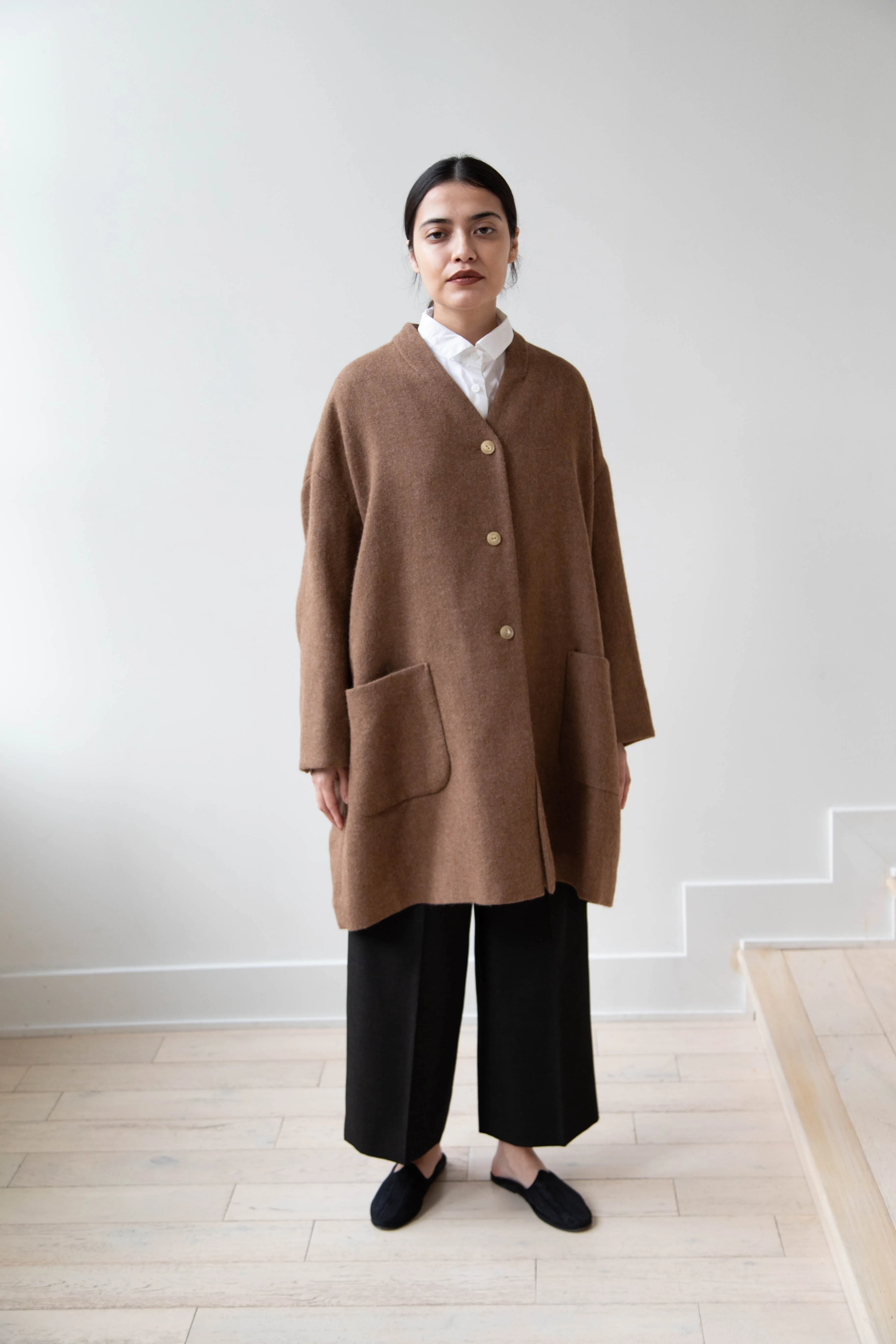 Arts & Science Robe Jacket in Alpaca