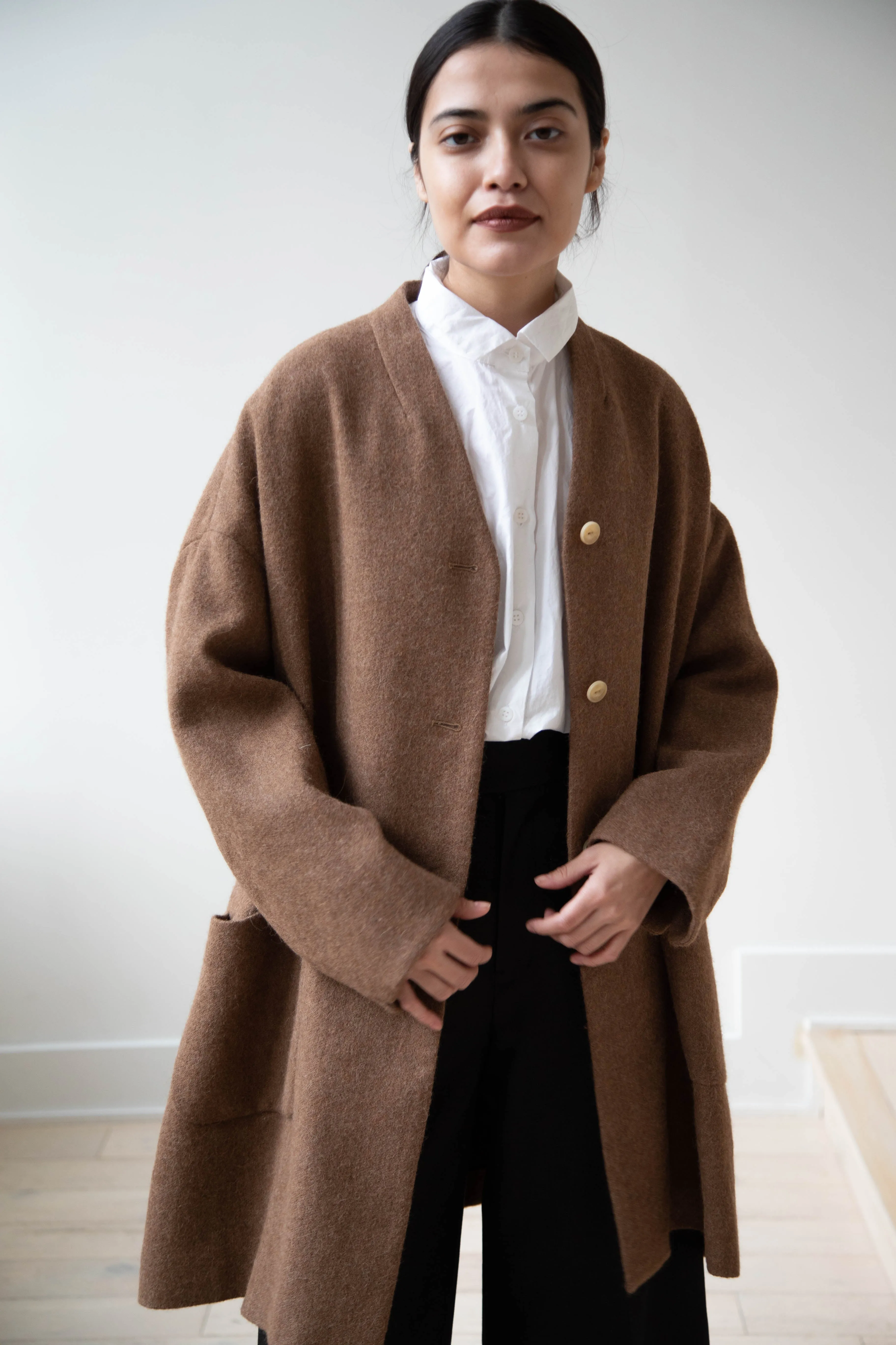 Arts & Science Robe Jacket in Alpaca