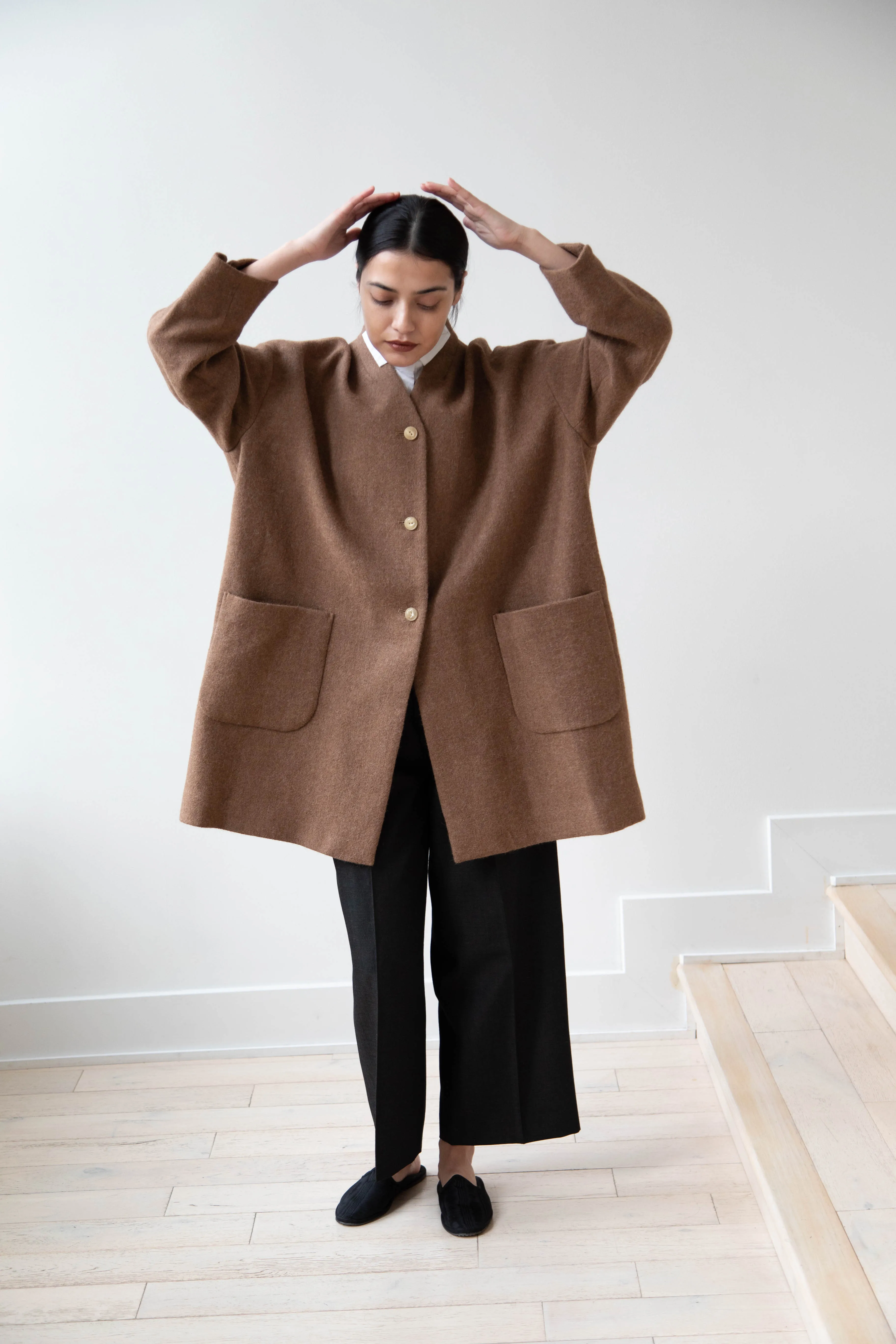 Arts & Science Robe Jacket in Alpaca