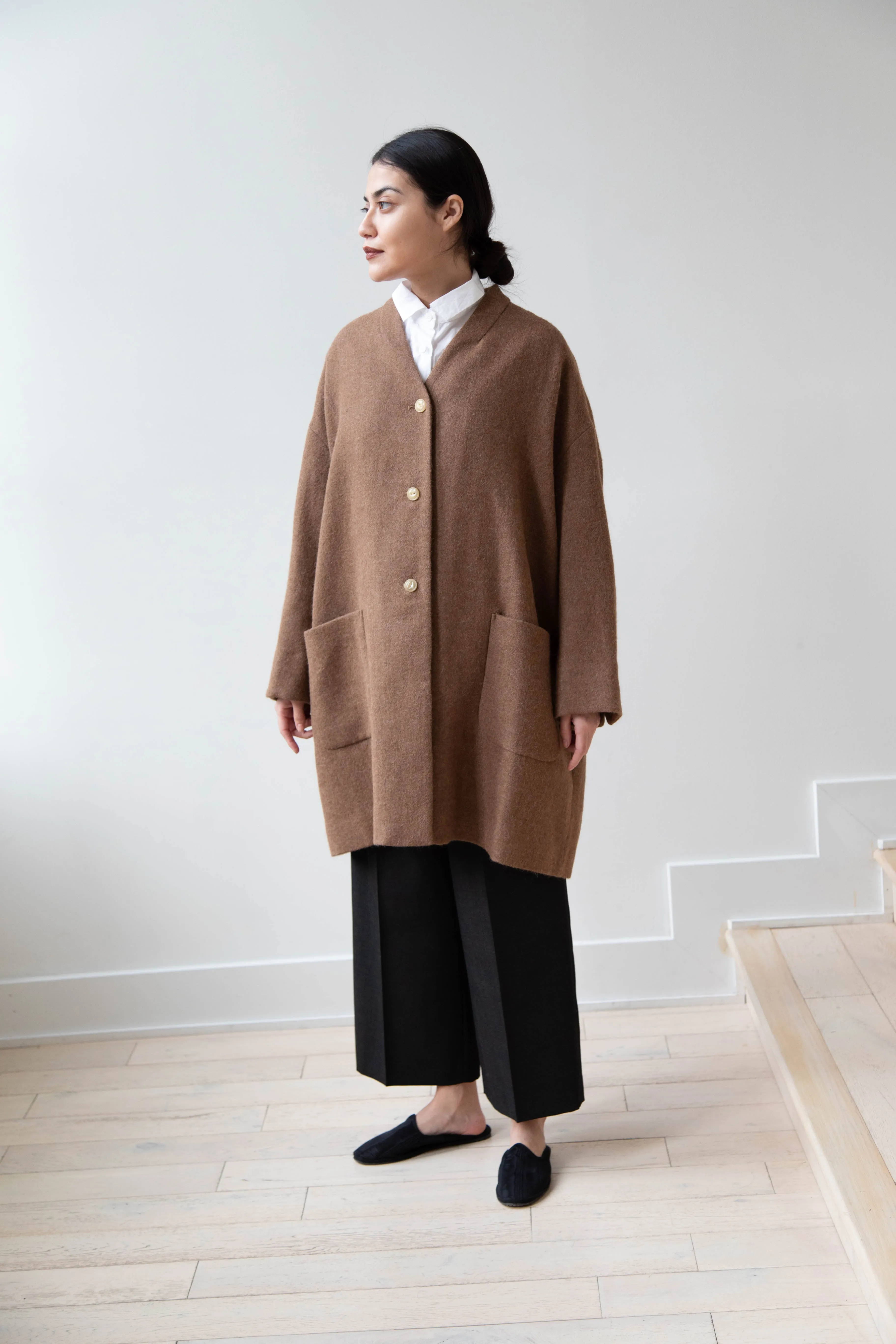 Arts & Science Robe Jacket in Alpaca