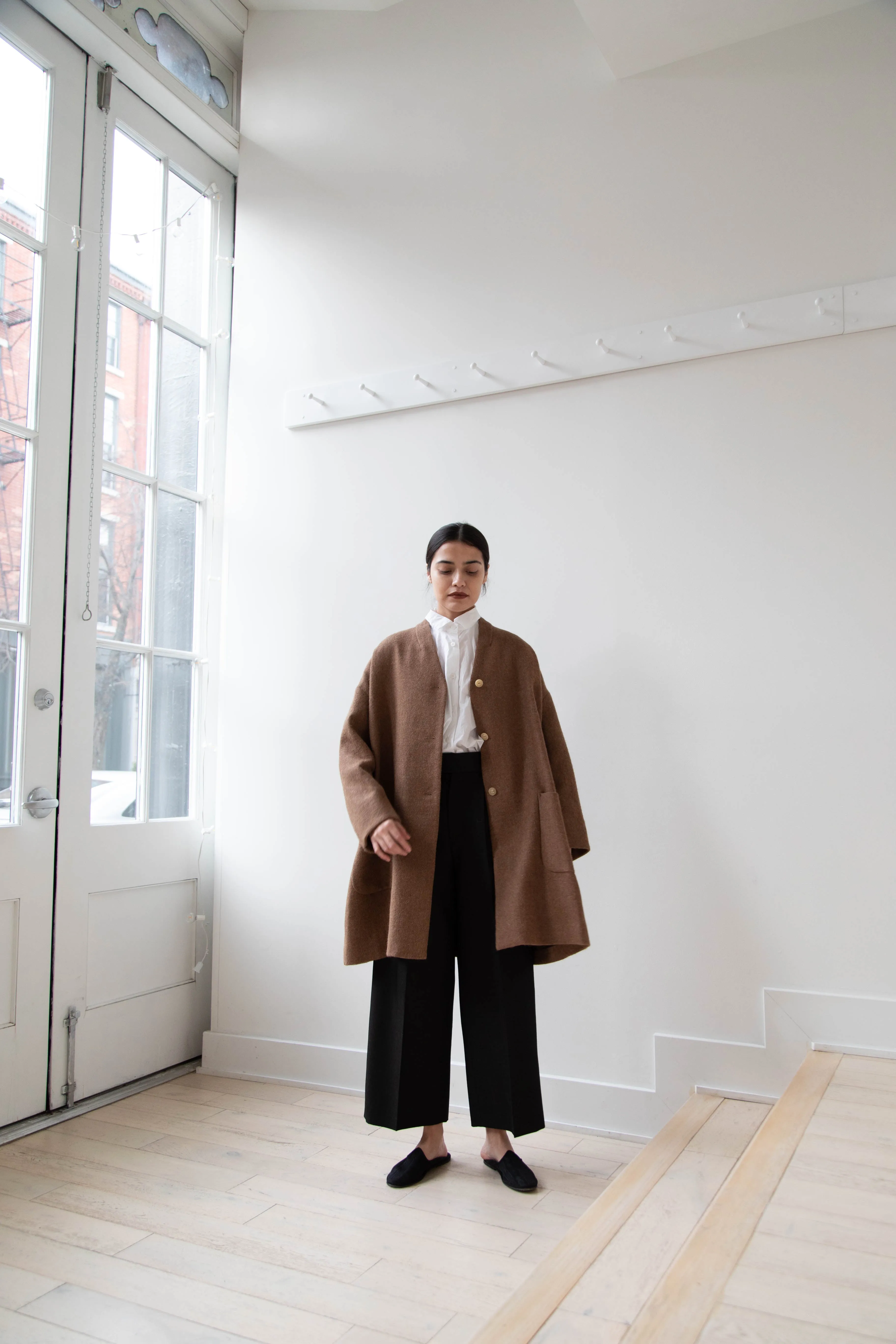 Arts & Science Robe Jacket in Alpaca