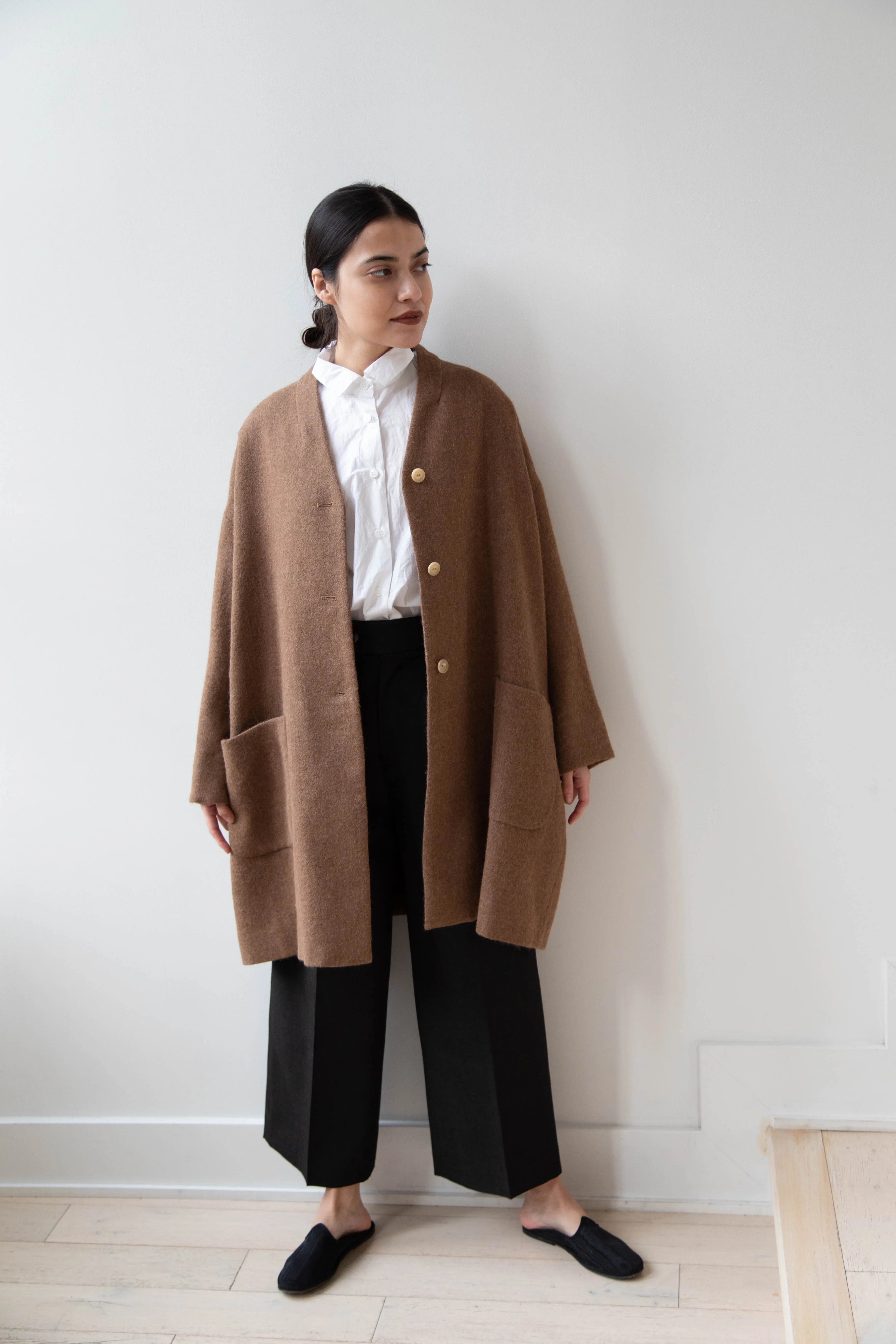 Arts & Science Robe Jacket in Alpaca