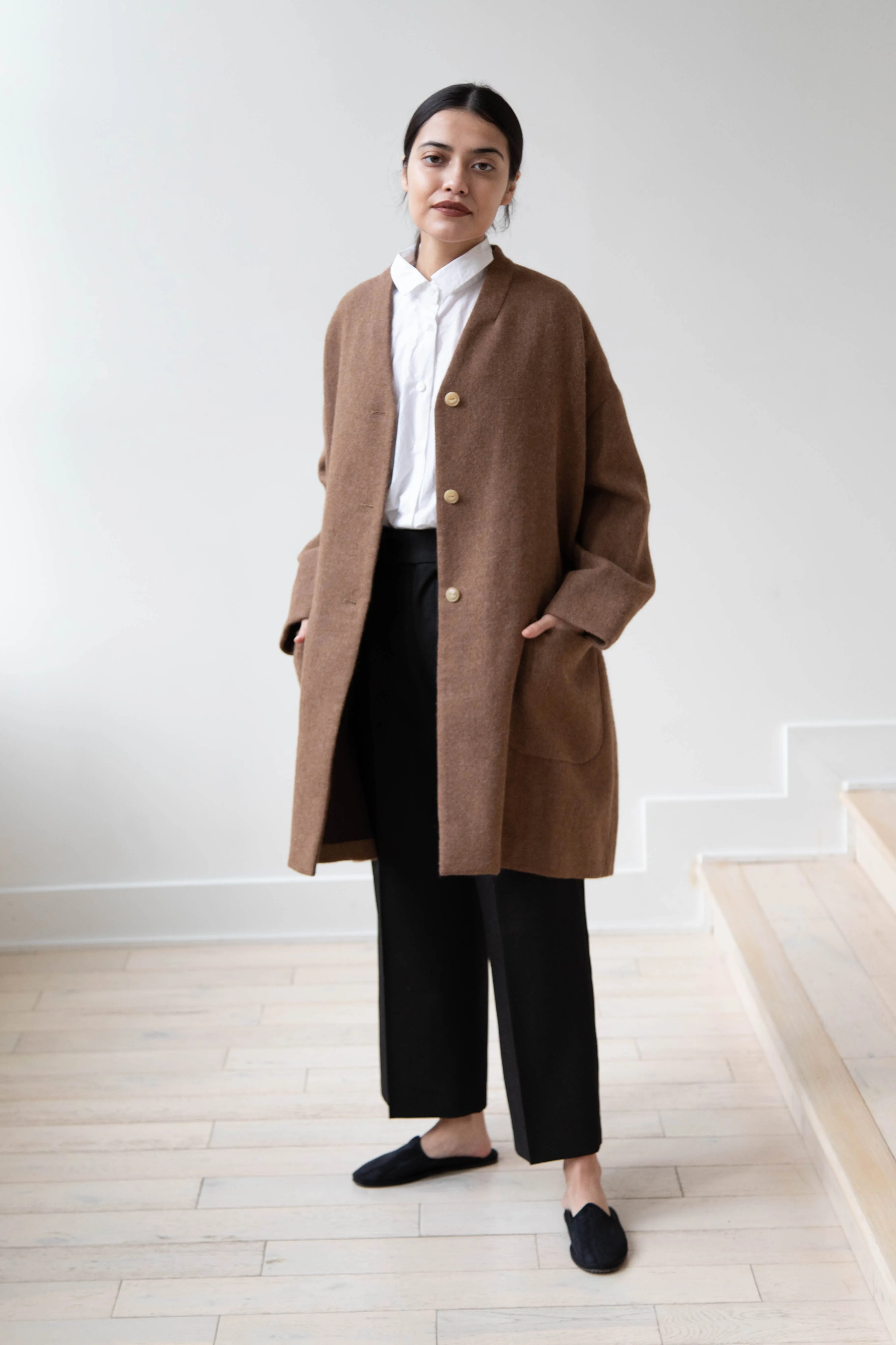 Arts & Science Robe Jacket in Alpaca