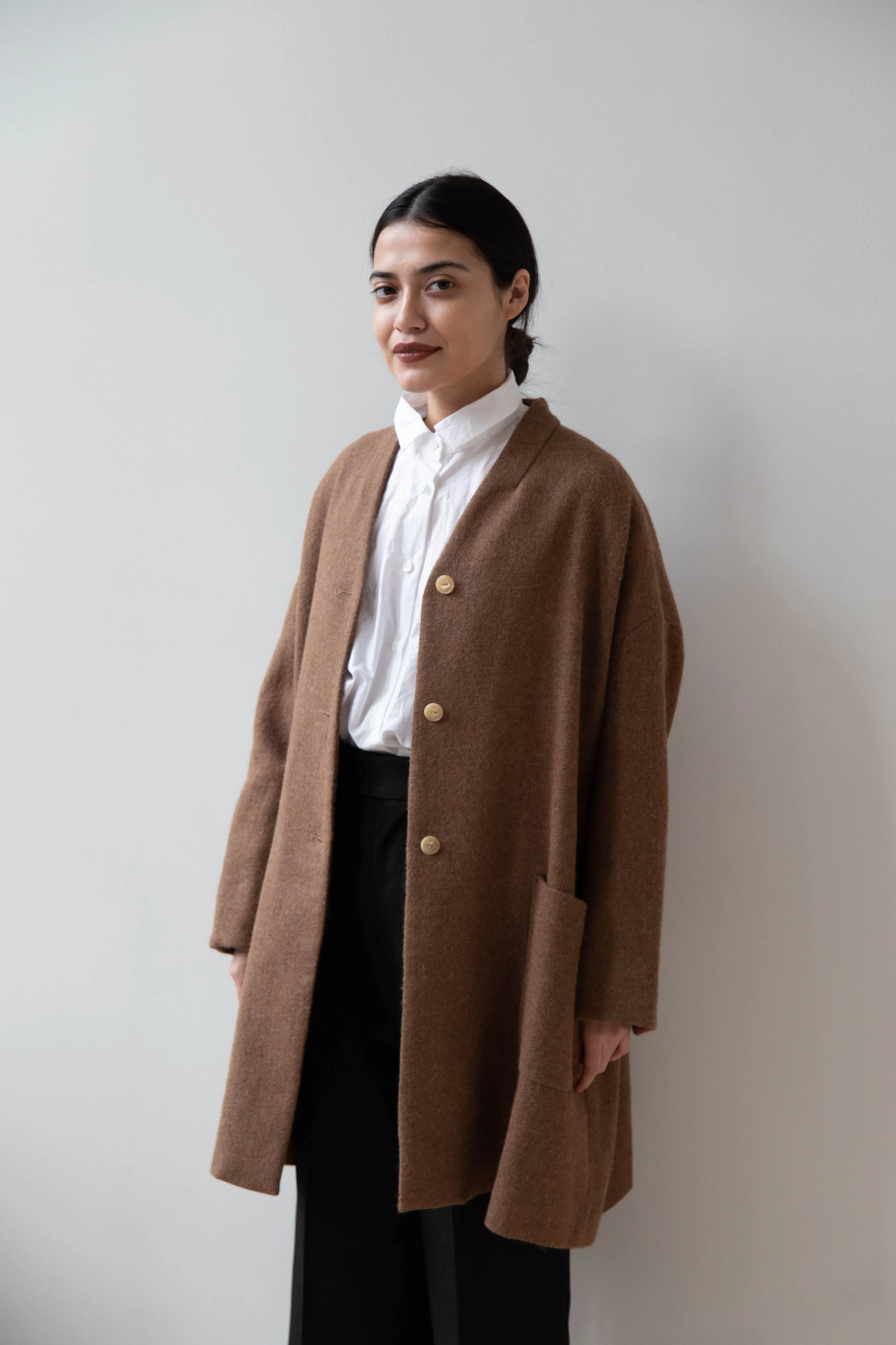 Arts & Science Robe Jacket in Alpaca