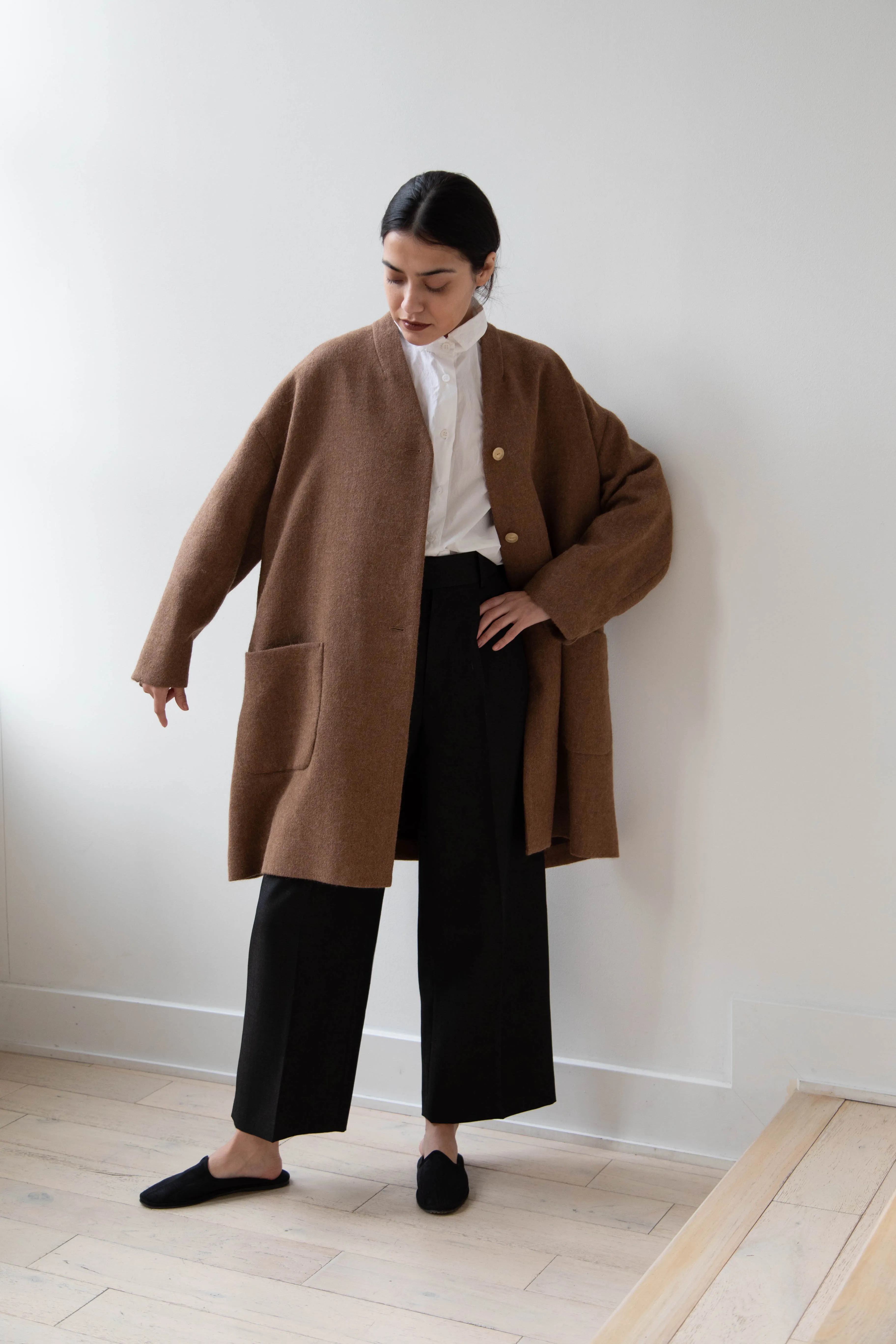 Arts & Science Robe Jacket in Alpaca