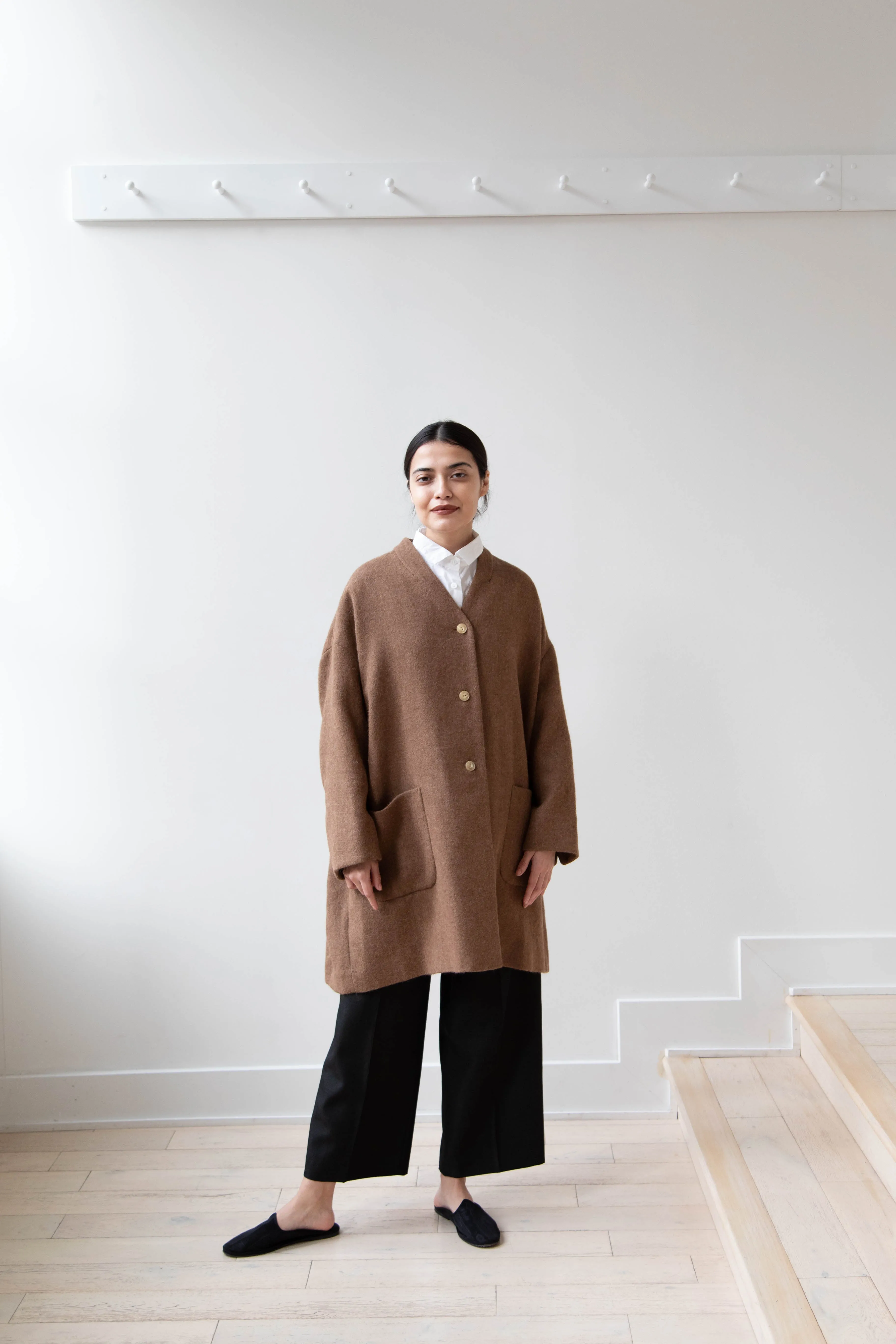 Arts & Science Robe Jacket in Alpaca