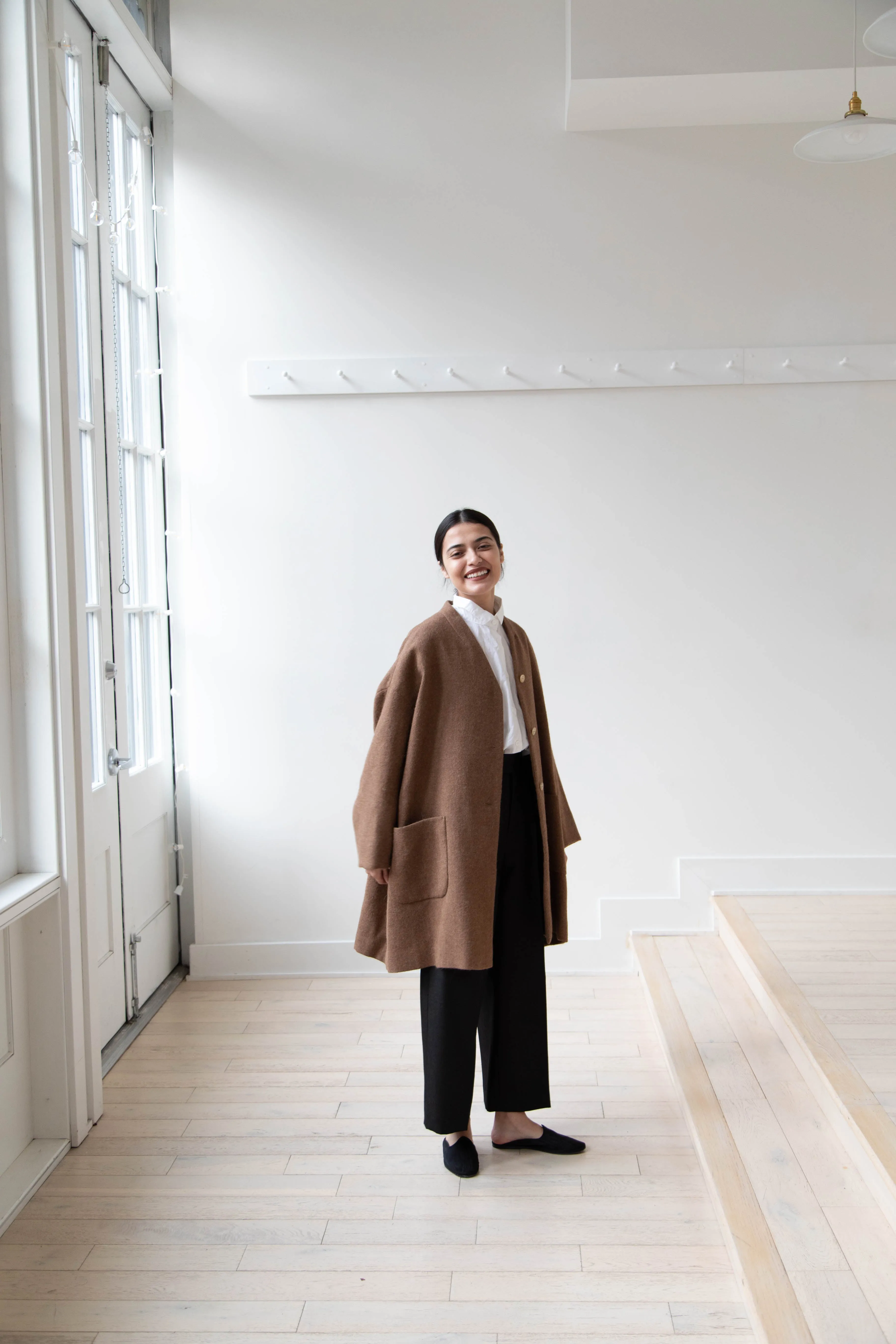 Arts & Science Robe Jacket in Alpaca