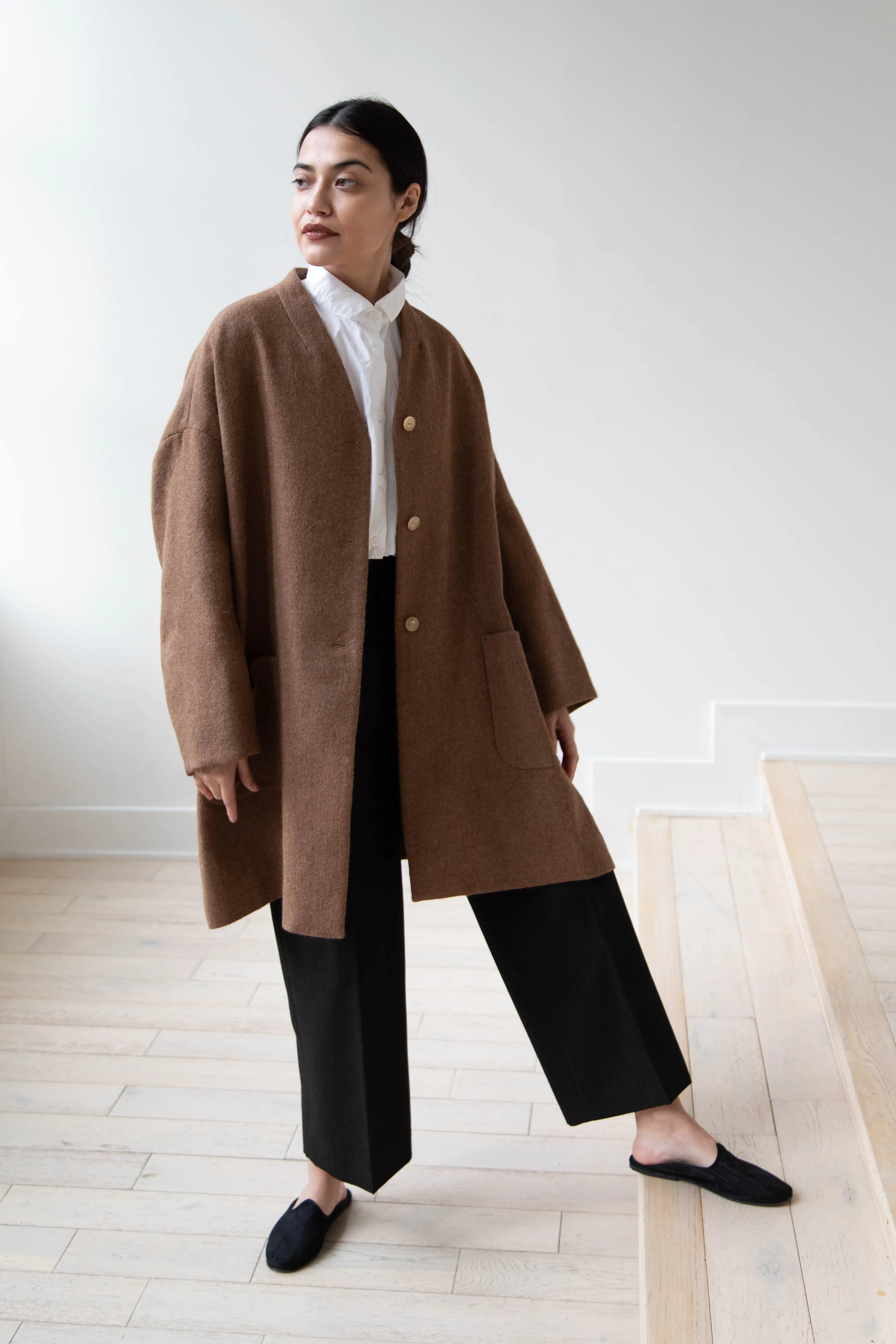 Arts & Science Robe Jacket in Alpaca