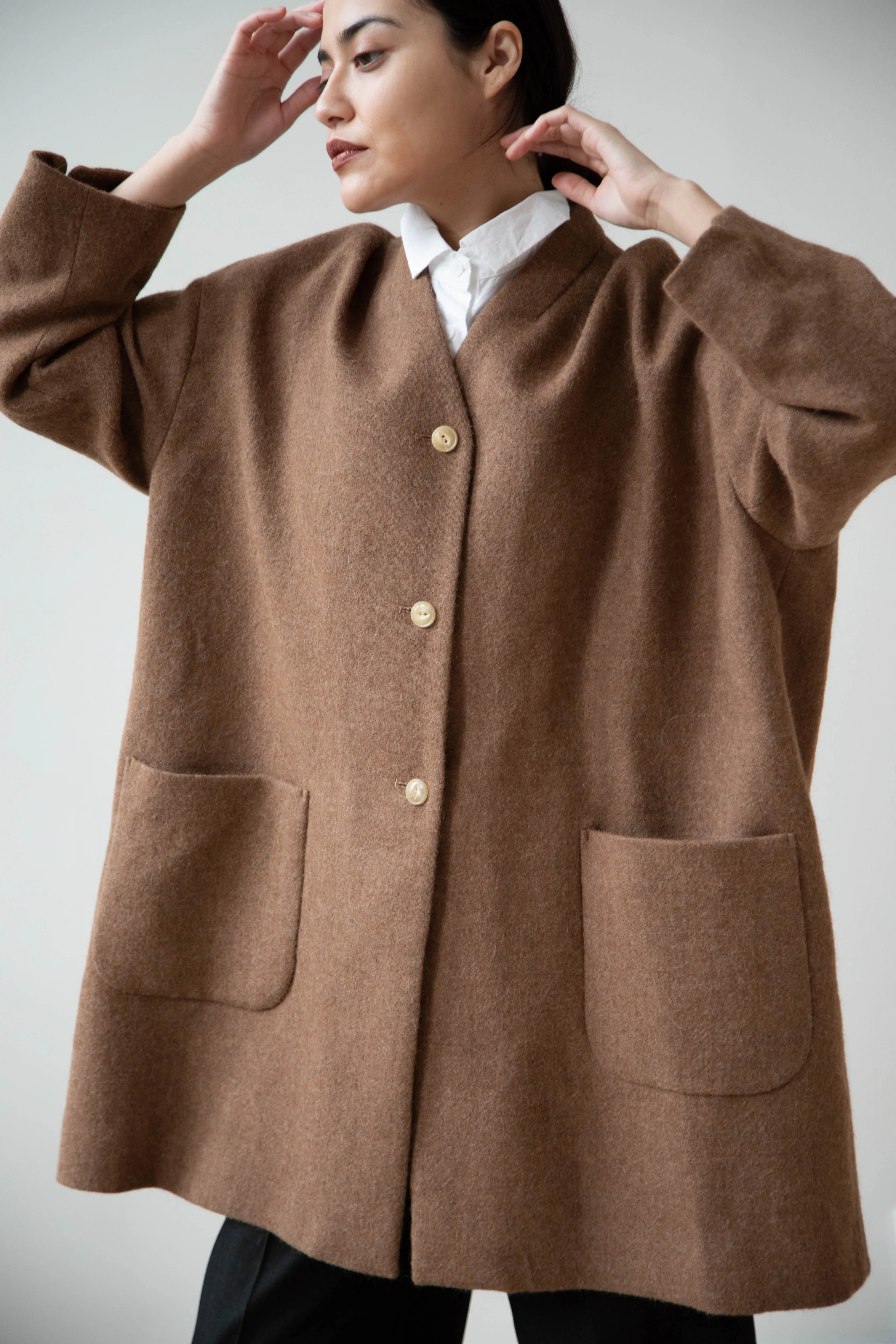 Arts & Science Robe Jacket in Alpaca