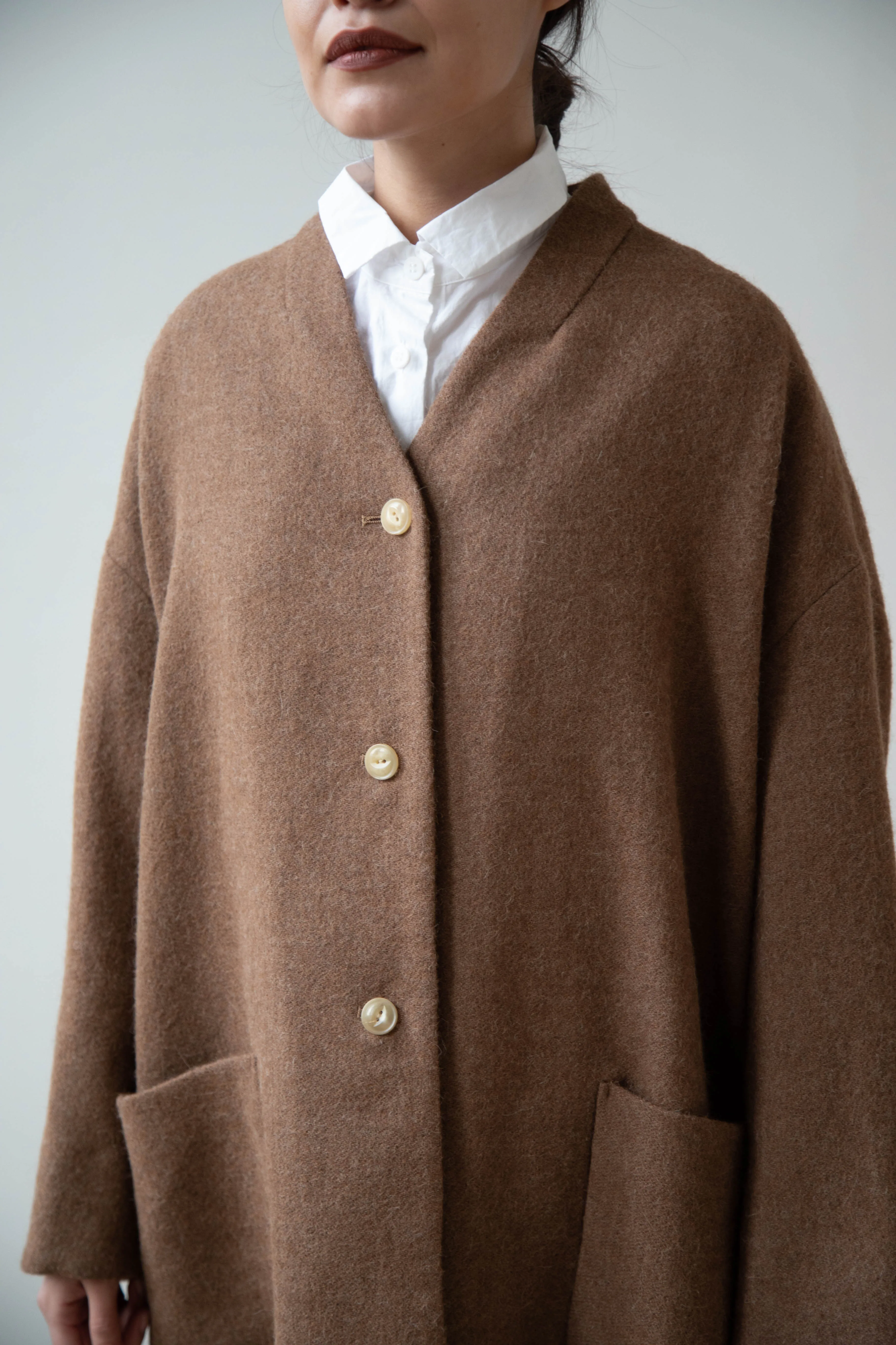 Arts & Science Robe Jacket in Alpaca