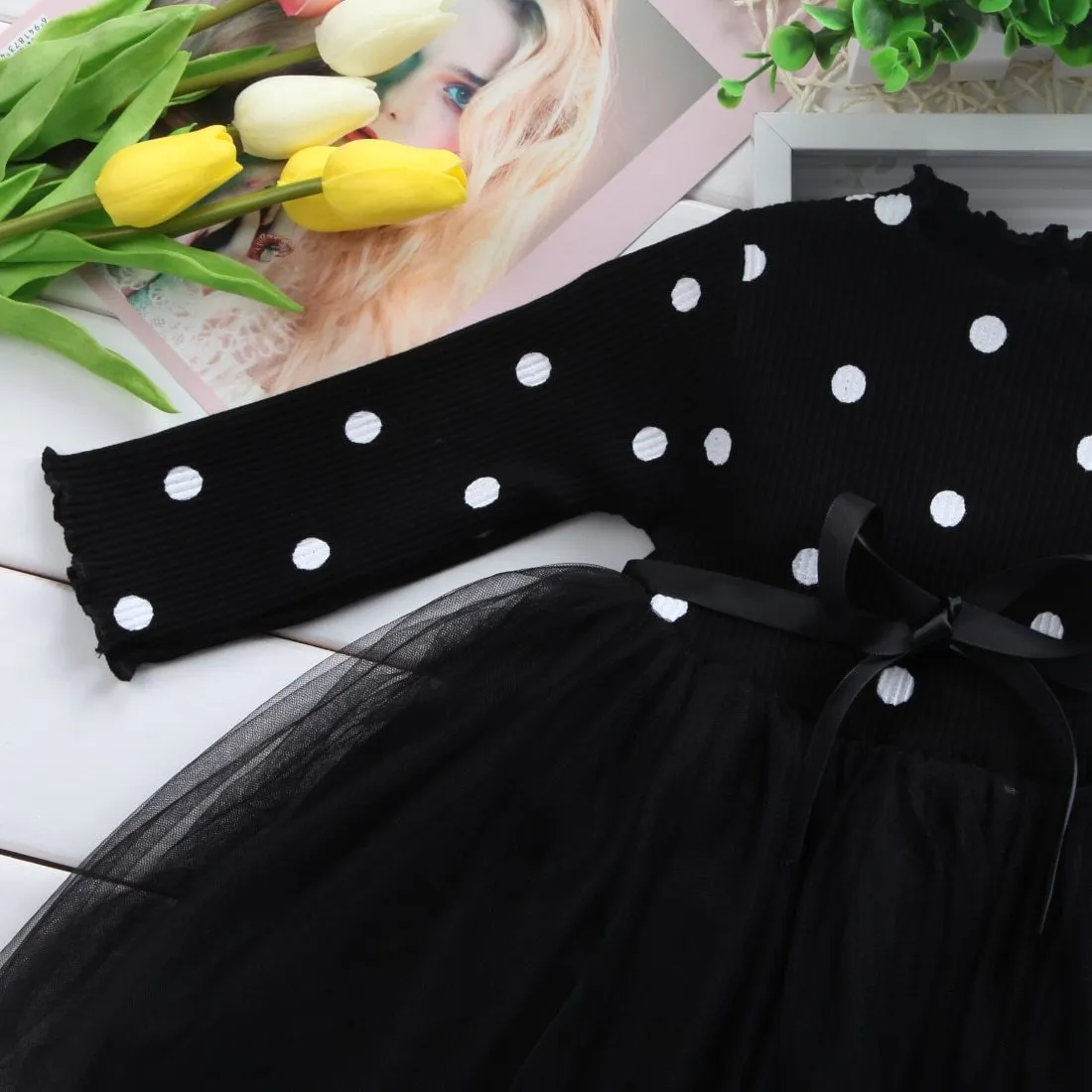 Baby Girls Spring Winter Long Sleeve Tutu Lace Dresses Infantil Newborn 1st Birthday Party Clothes Christening Gown Casual Wear | Brodtica.com