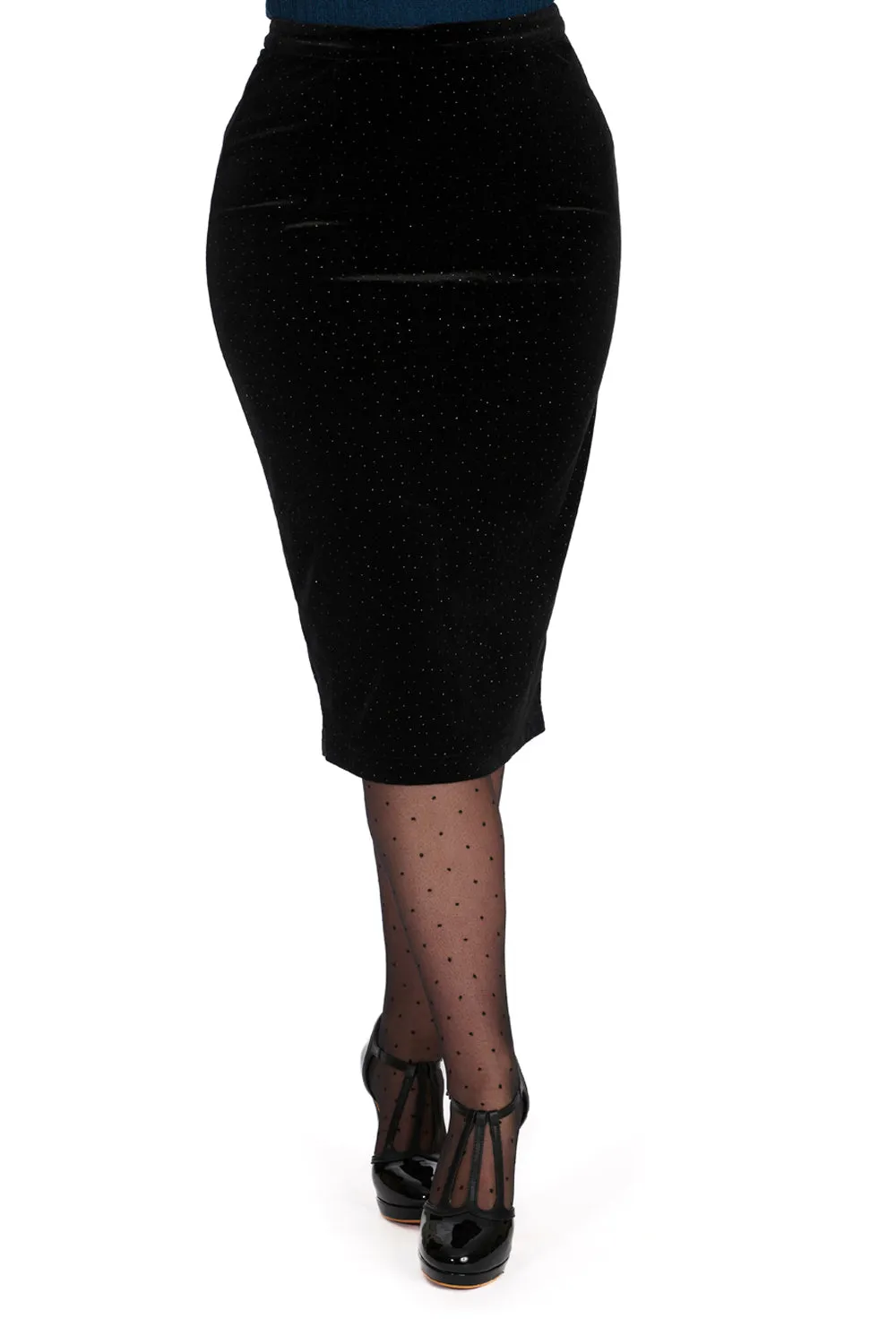 Banned Apparel - Sparkle Pencil Skirt