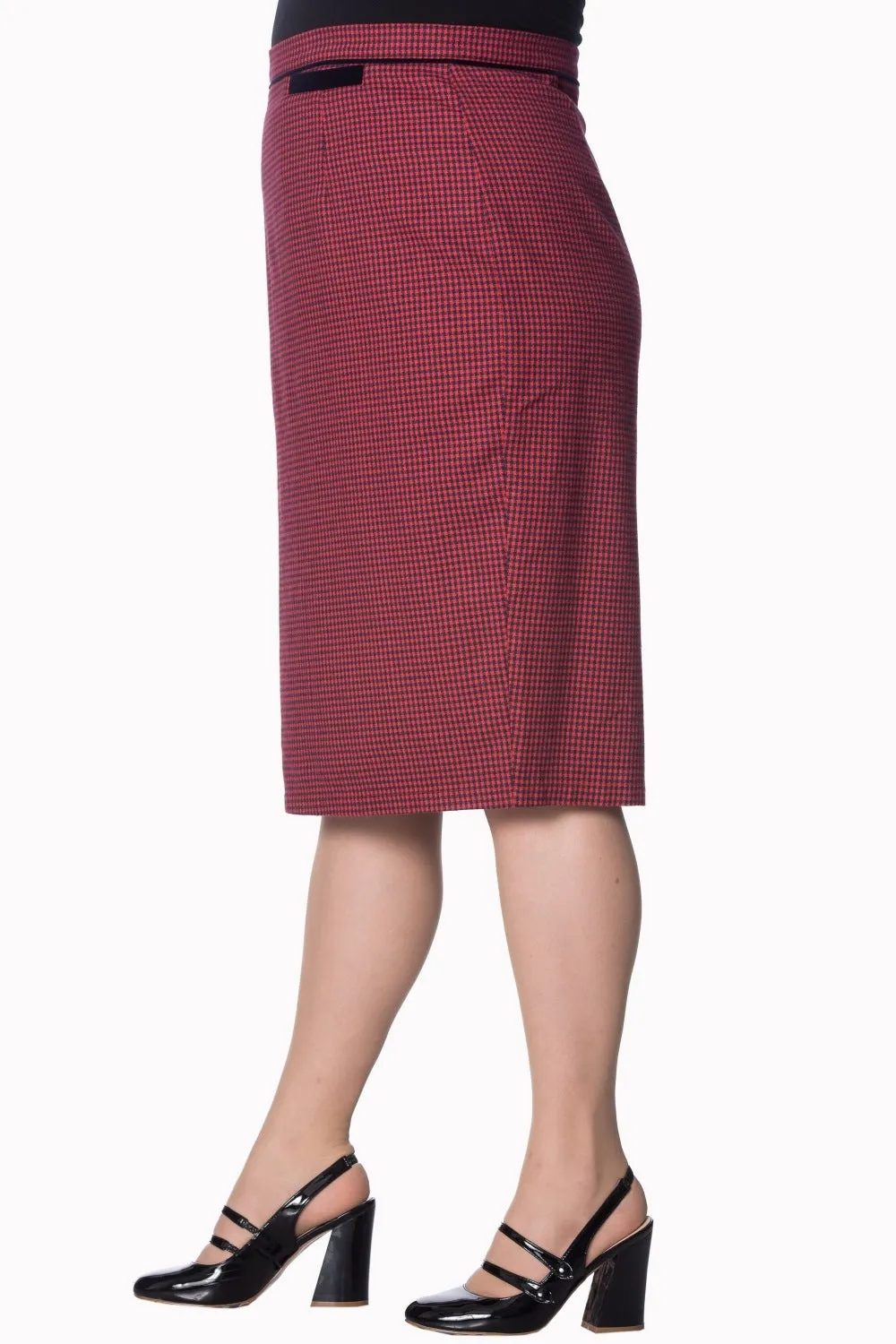 Banned Apparel - Swept Off Her Feet Pencil Skirt