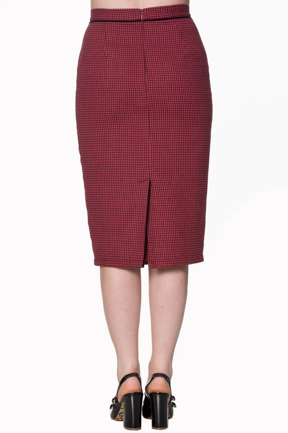 Banned Apparel - Swept Off Her Feet Pencil Skirt
