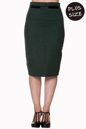 Banned Apparel - Swept Off Her Feet Pencil Skirt