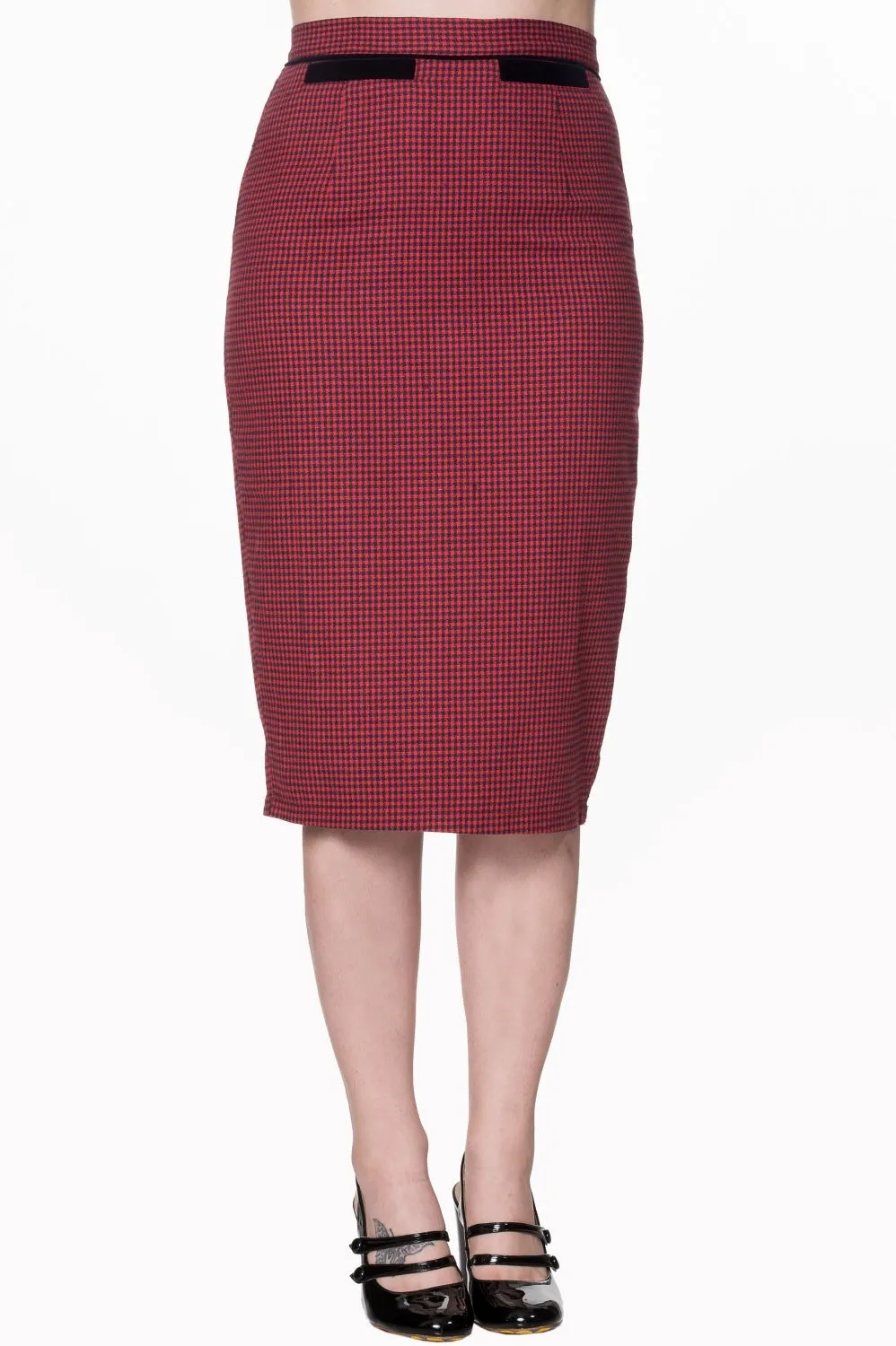 Banned Apparel - Swept Off Her Feet Pencil Skirt