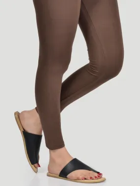 Basic Tights-Dark Brown
