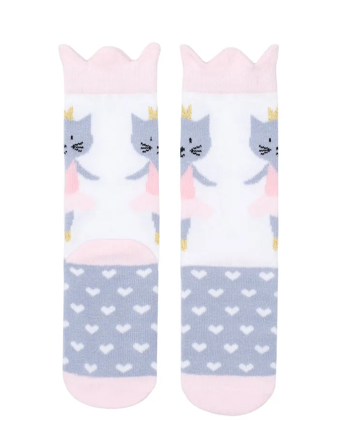 Billy Loves Audrey Ballet Cat Midi Sock