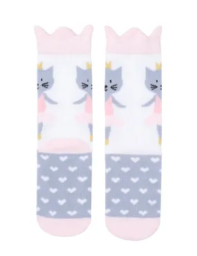 Billy Loves Audrey Ballet Cat Midi Sock