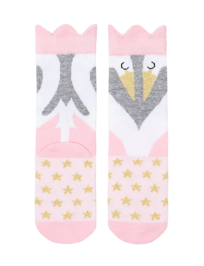Billy Loves Audrey Swan Lake Midi Sock