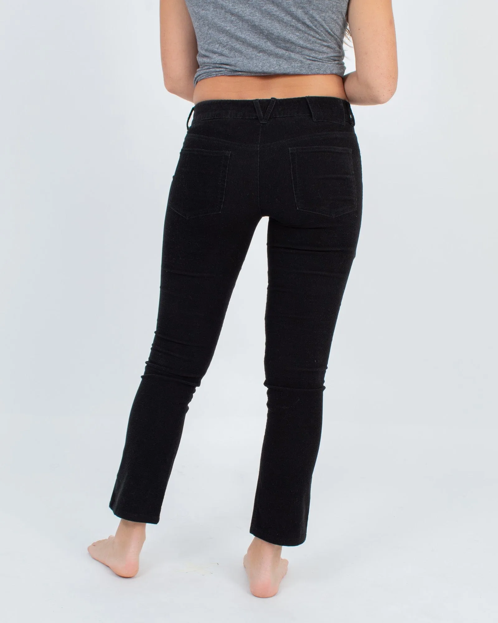 Black Corduroy Pants