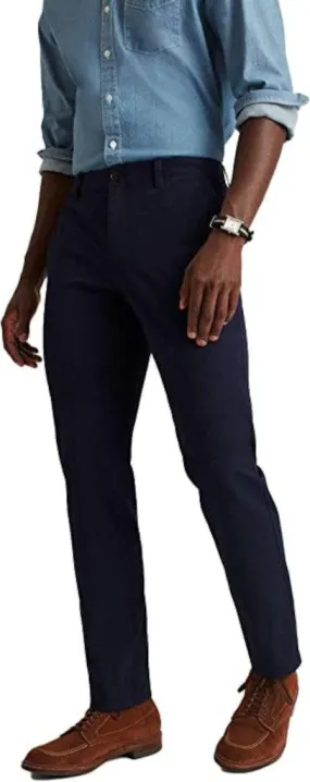 Bonobos Men's Deep Navy 40W x 32L Slim Stretch Washed Chino 2.0 Pants