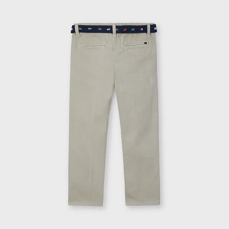 boys chino & belt