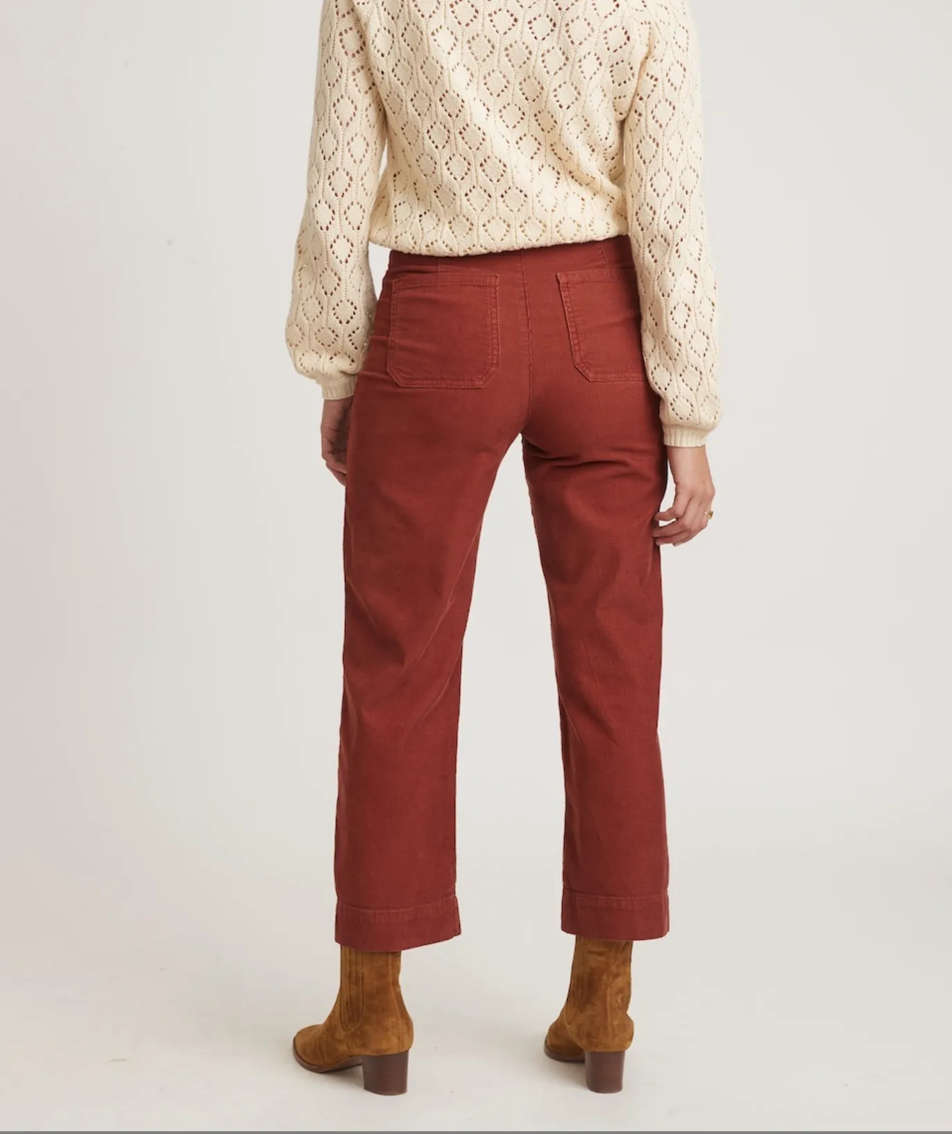 Bridget Cord Pant - Barn Red