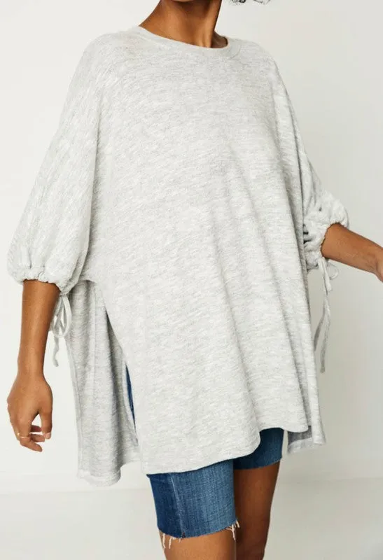 Camden Knit Poncho Top