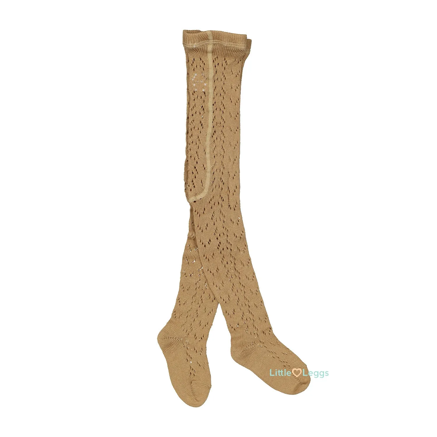 Camel Lace Tights