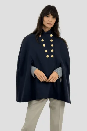 Cape officier cachemire B32